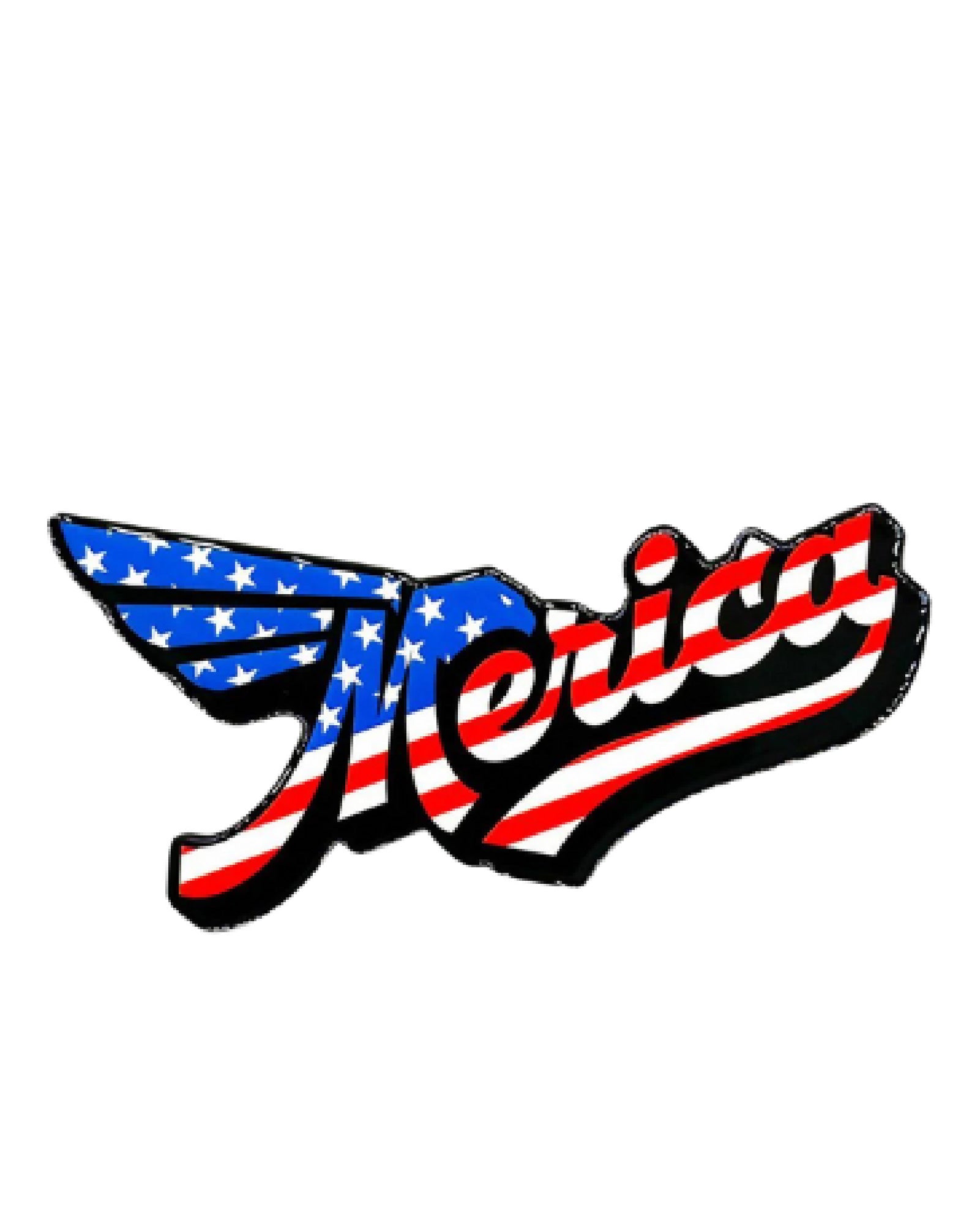 Merica 3D Bubble Sticker