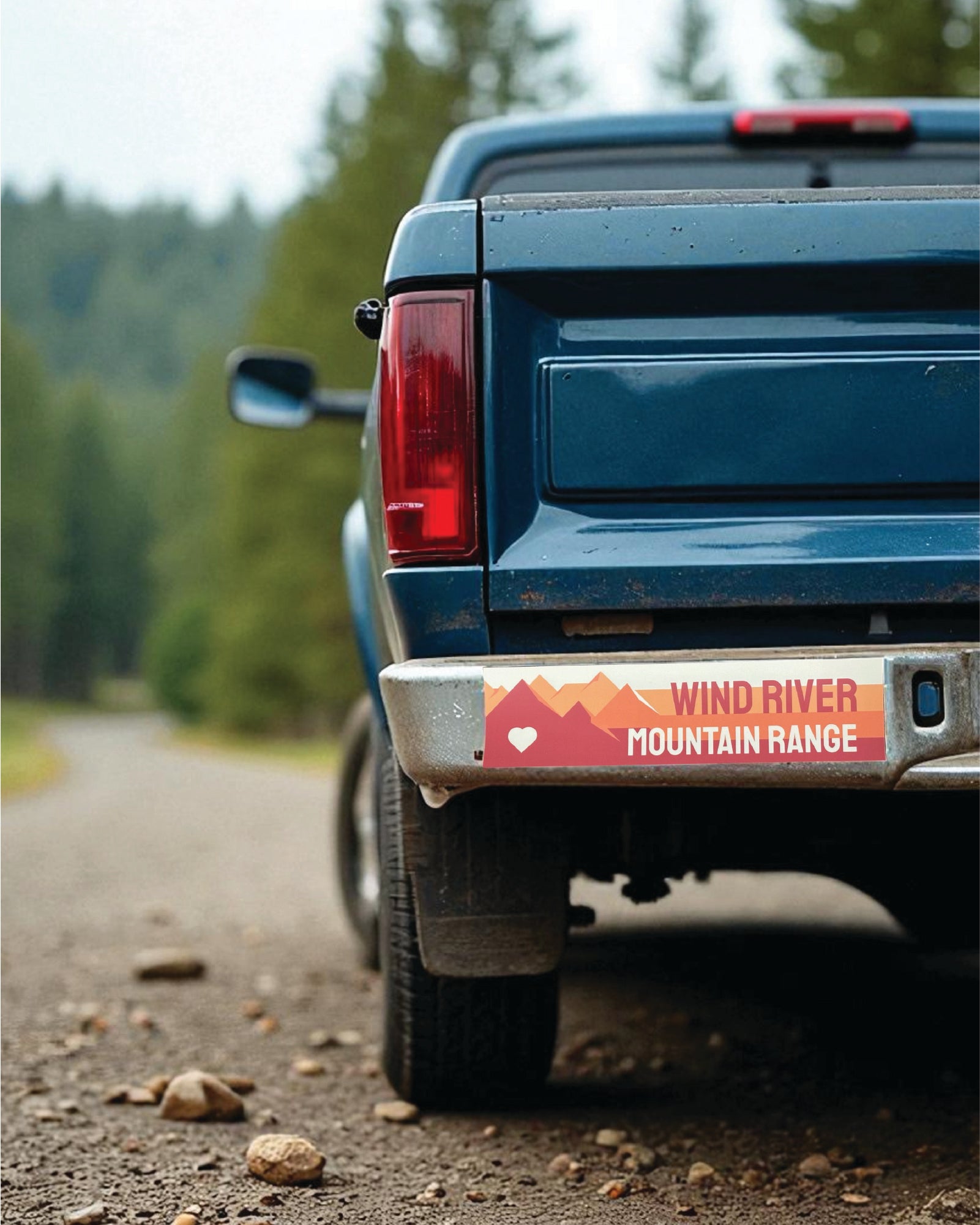 Wind River Range Bumper Sticker