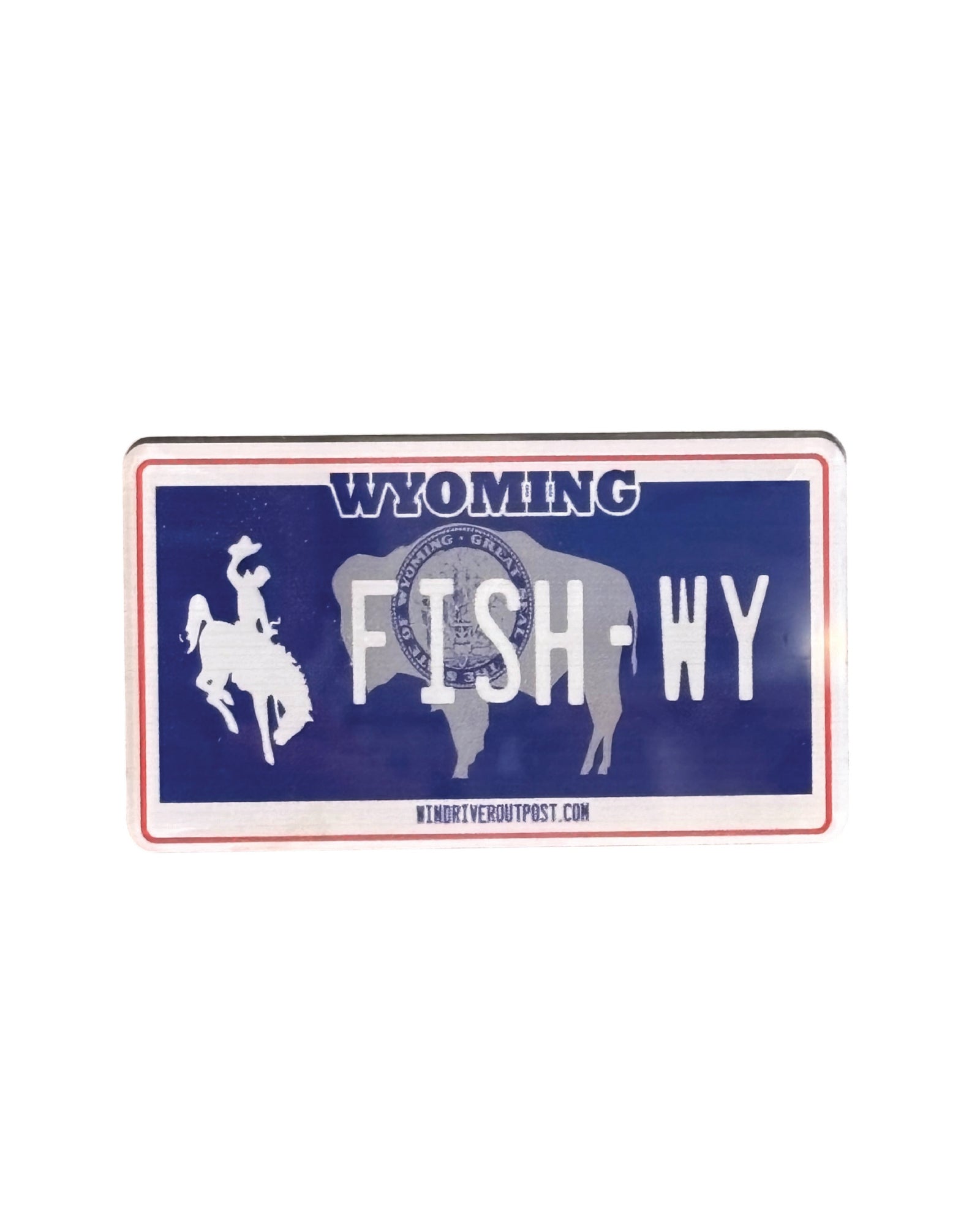 Fish Wyoming Magnet