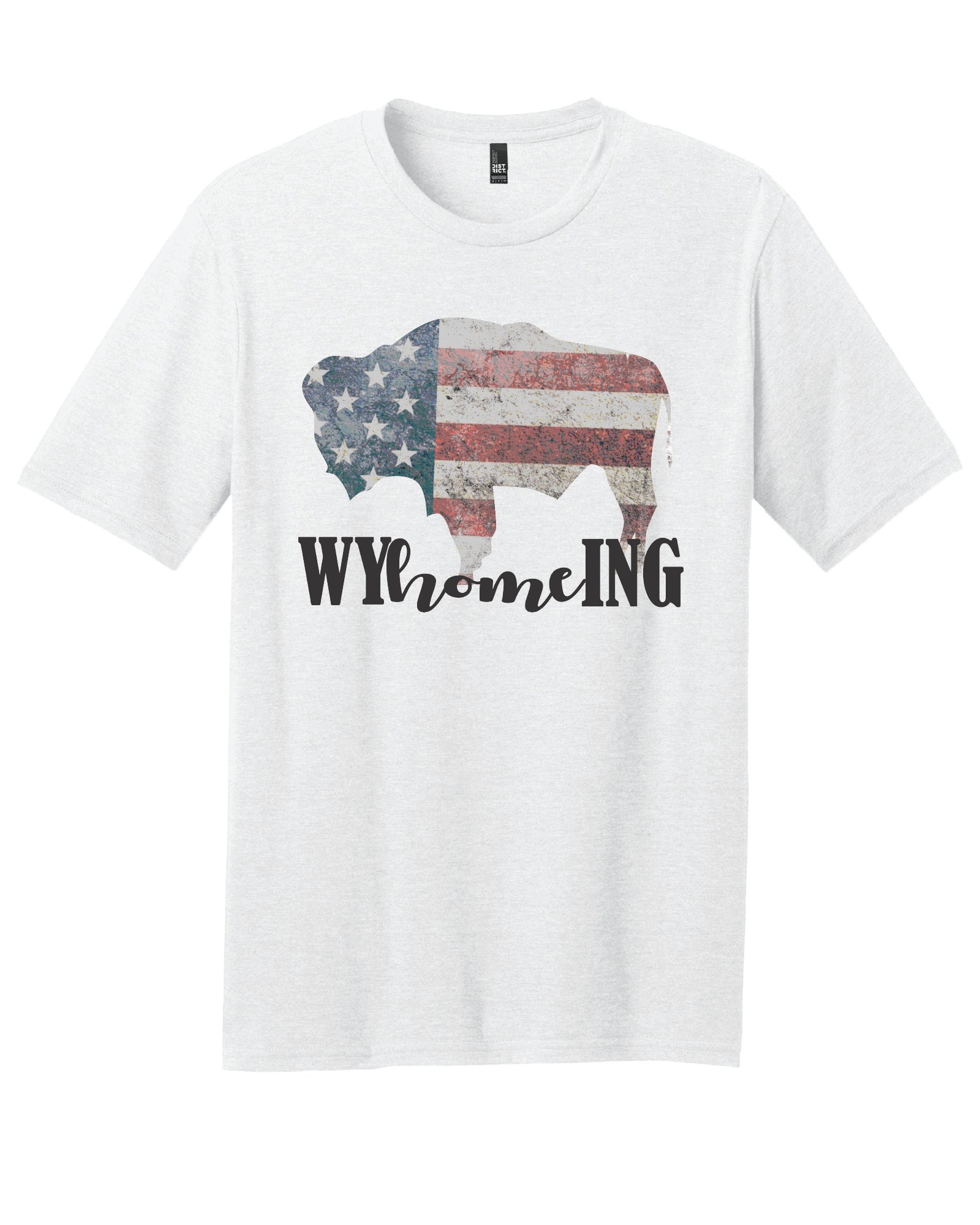 American Flag Buffalo T-Shirt
