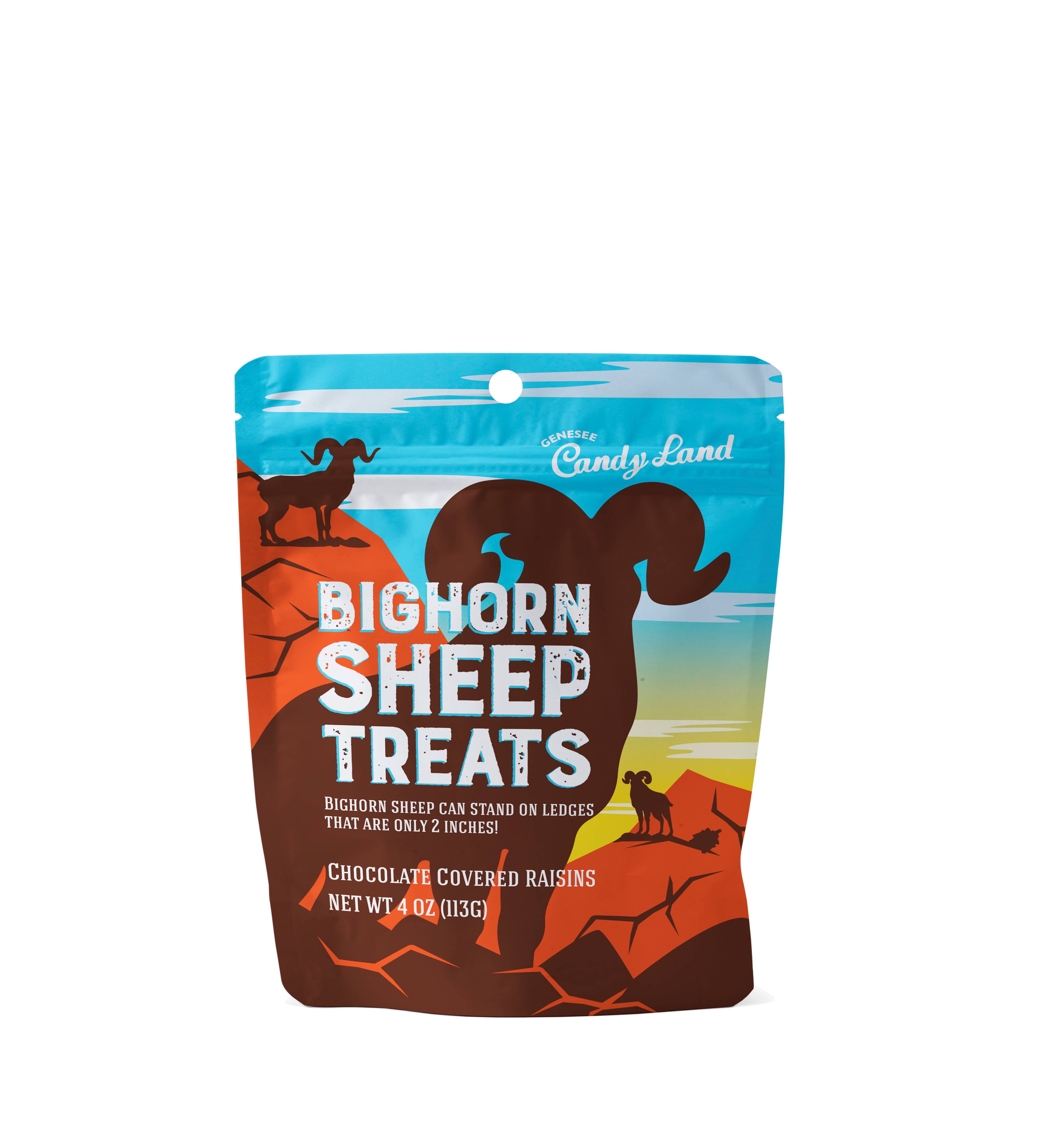 Bighorn Sheep Treats (chocolate covered raisins)