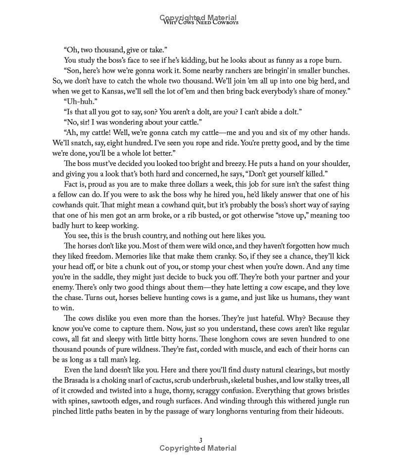 Why Cows Need Cowboys: and Other Seldom-Told Tales