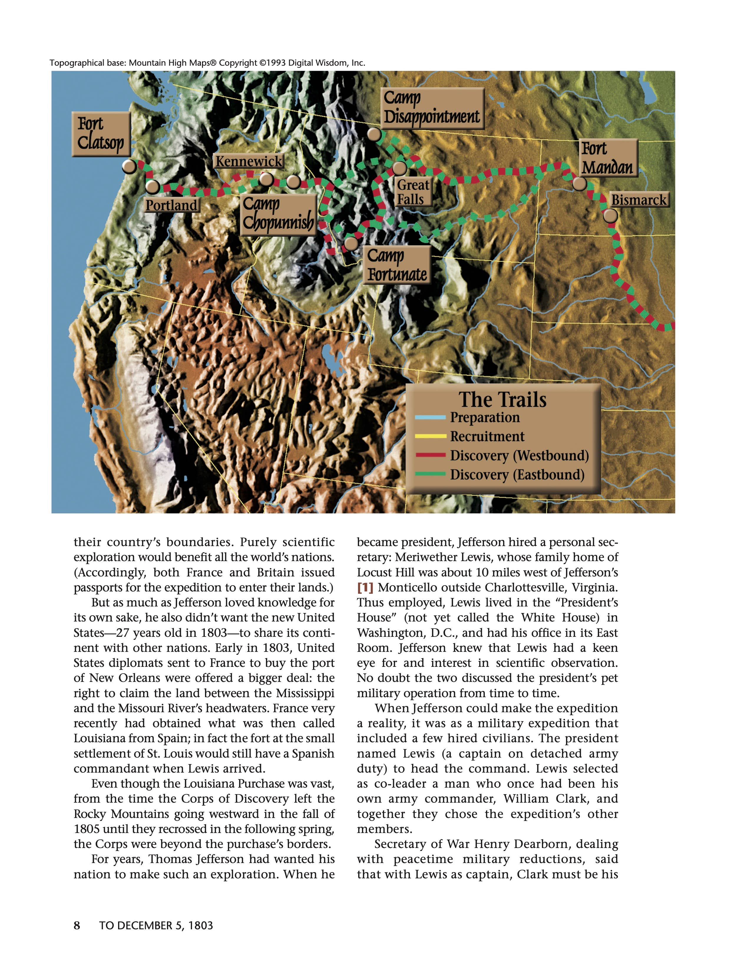 Along the Trail with Lewis & Clark, Third Edition