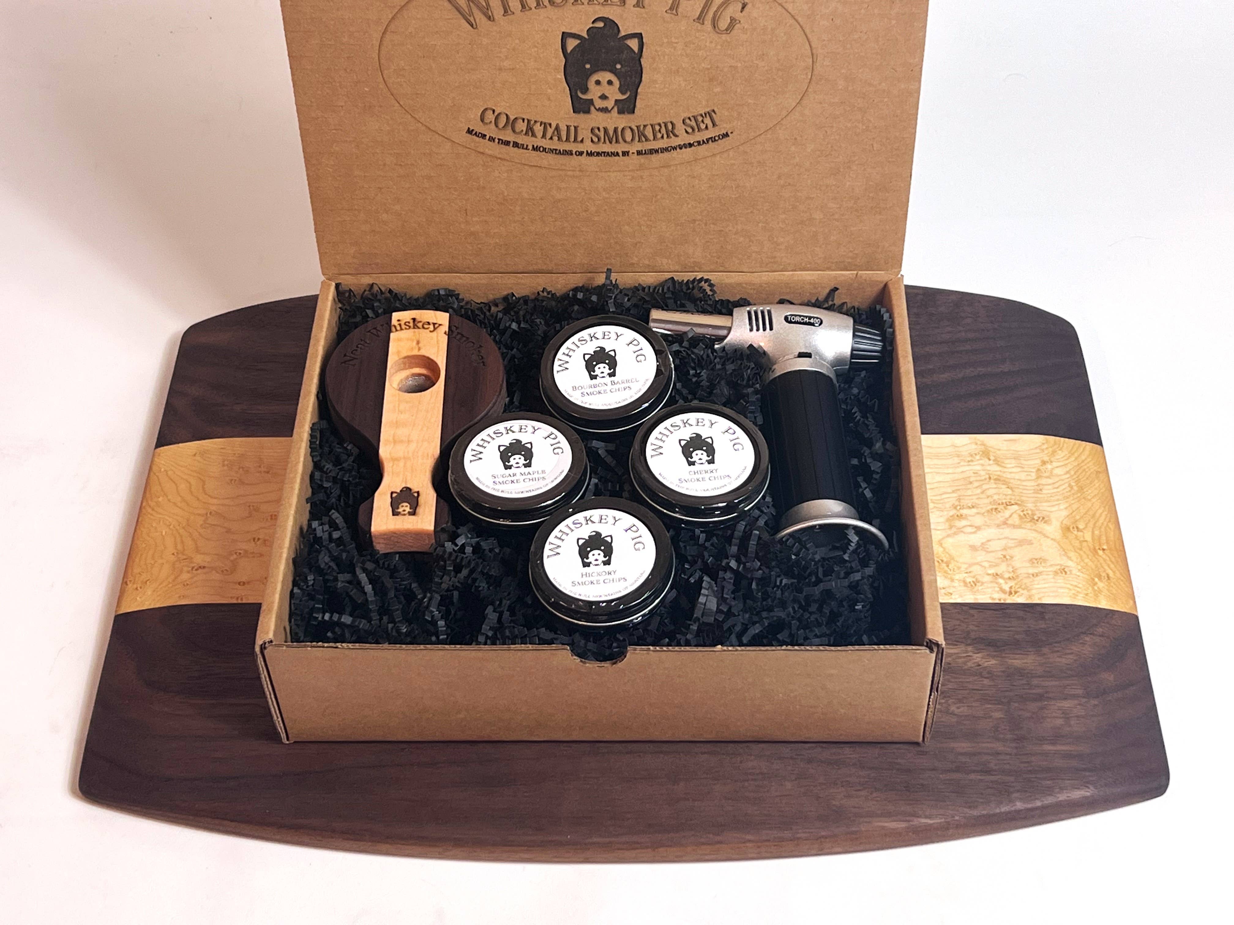 Whiskey Pig® The best Whiskey and Cocktail Smoker Kit