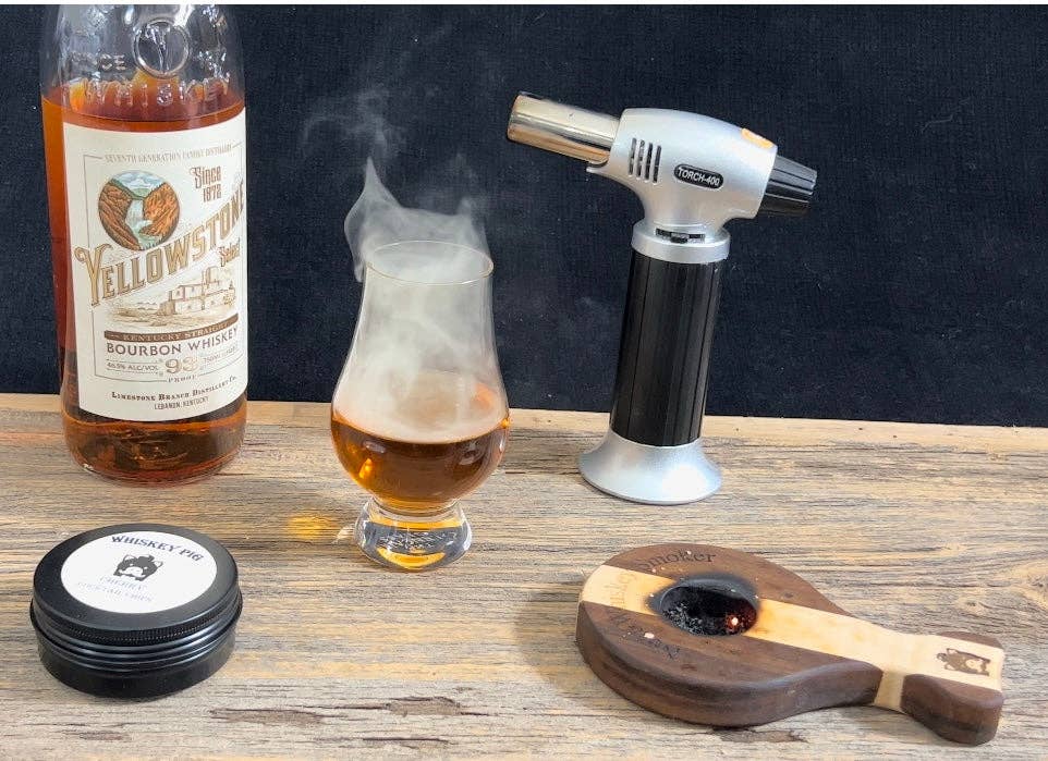 Whiskey Pig® The best Whiskey and Cocktail Smoker Kit