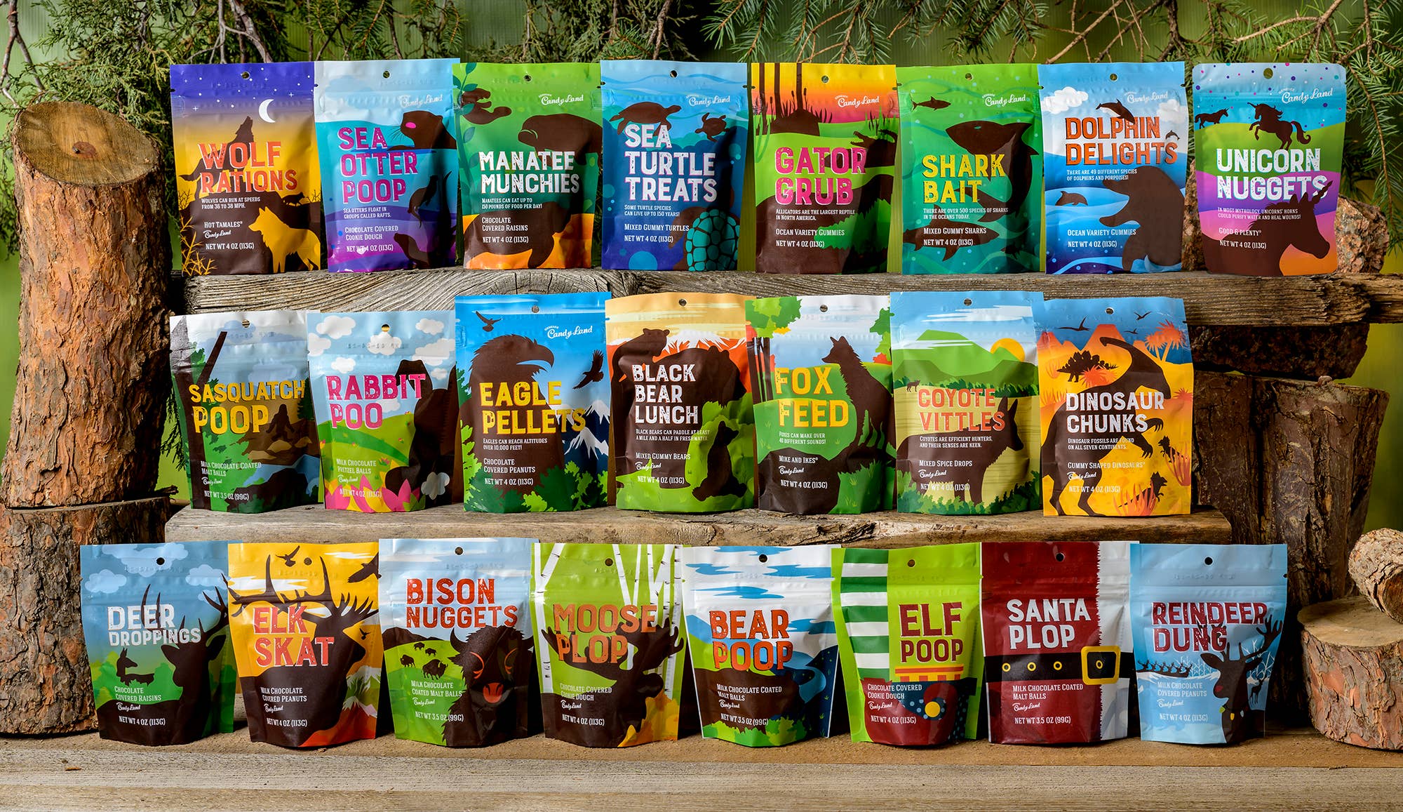 Bighorn Sheep Treats (chocolate covered raisins)