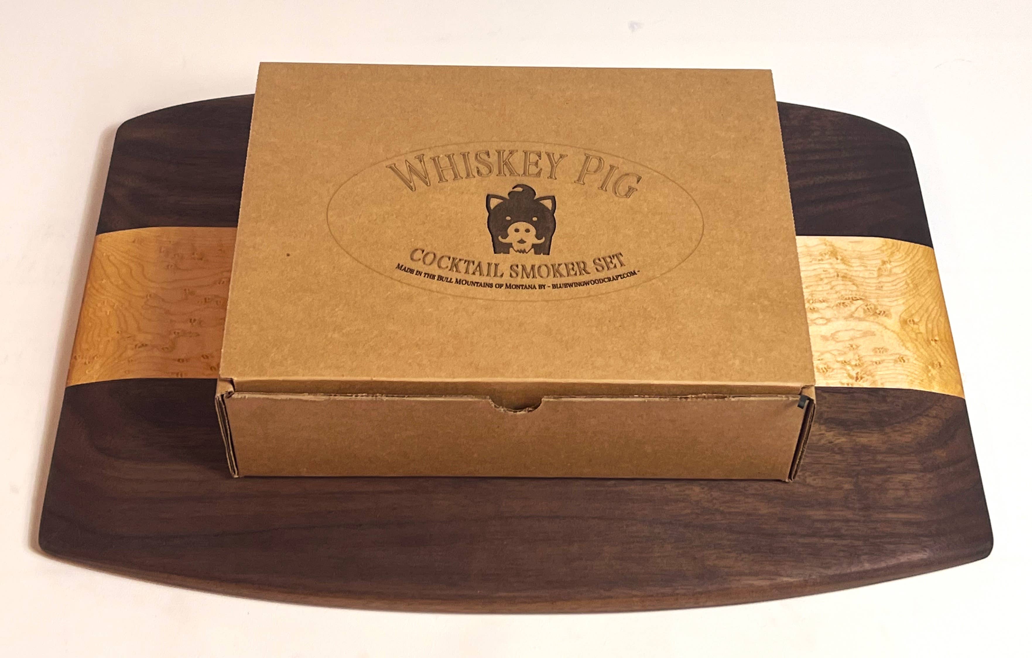 Whiskey Pig® The best Whiskey and Cocktail Smoker Kit