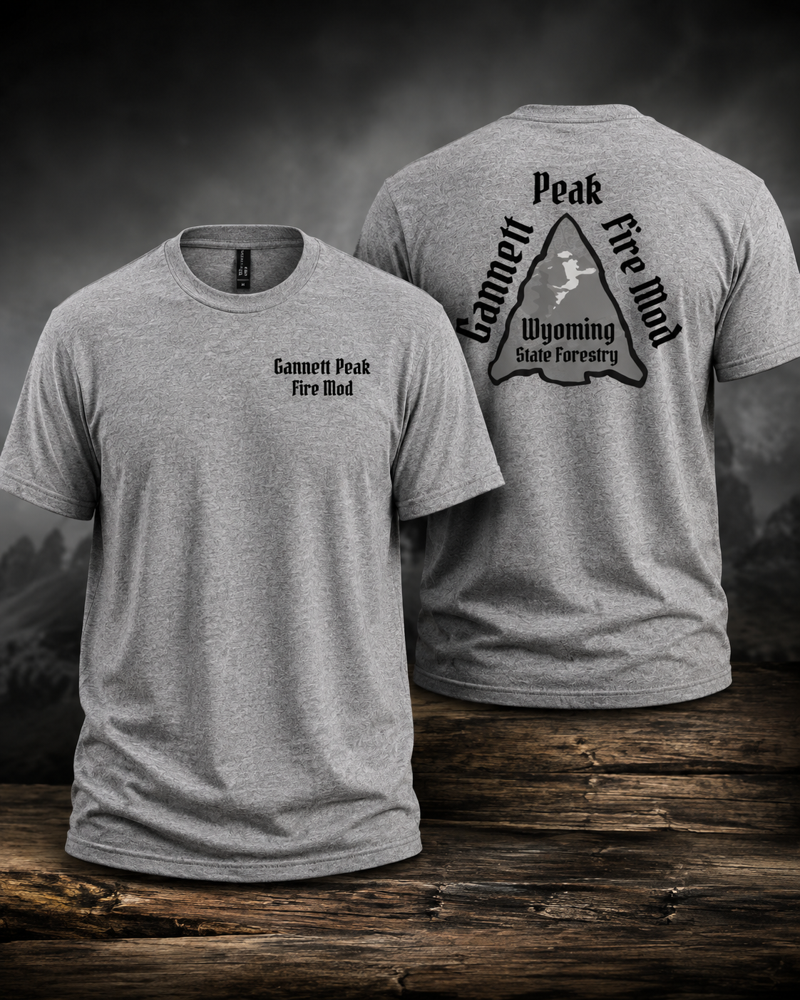 Gannett Peak Fire Mod T-shirt