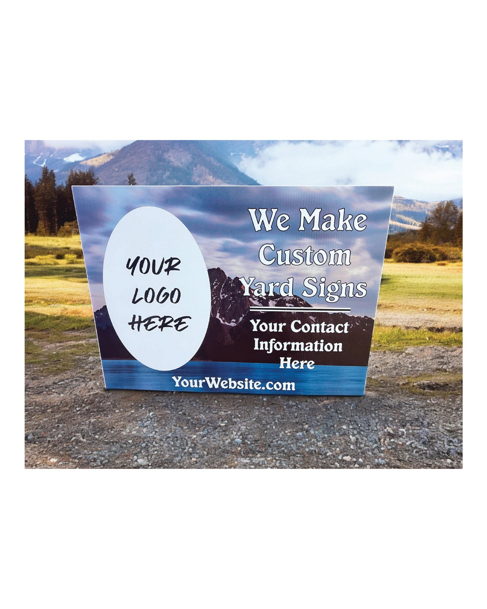 Custom 18 x 24 inch Yard Signs