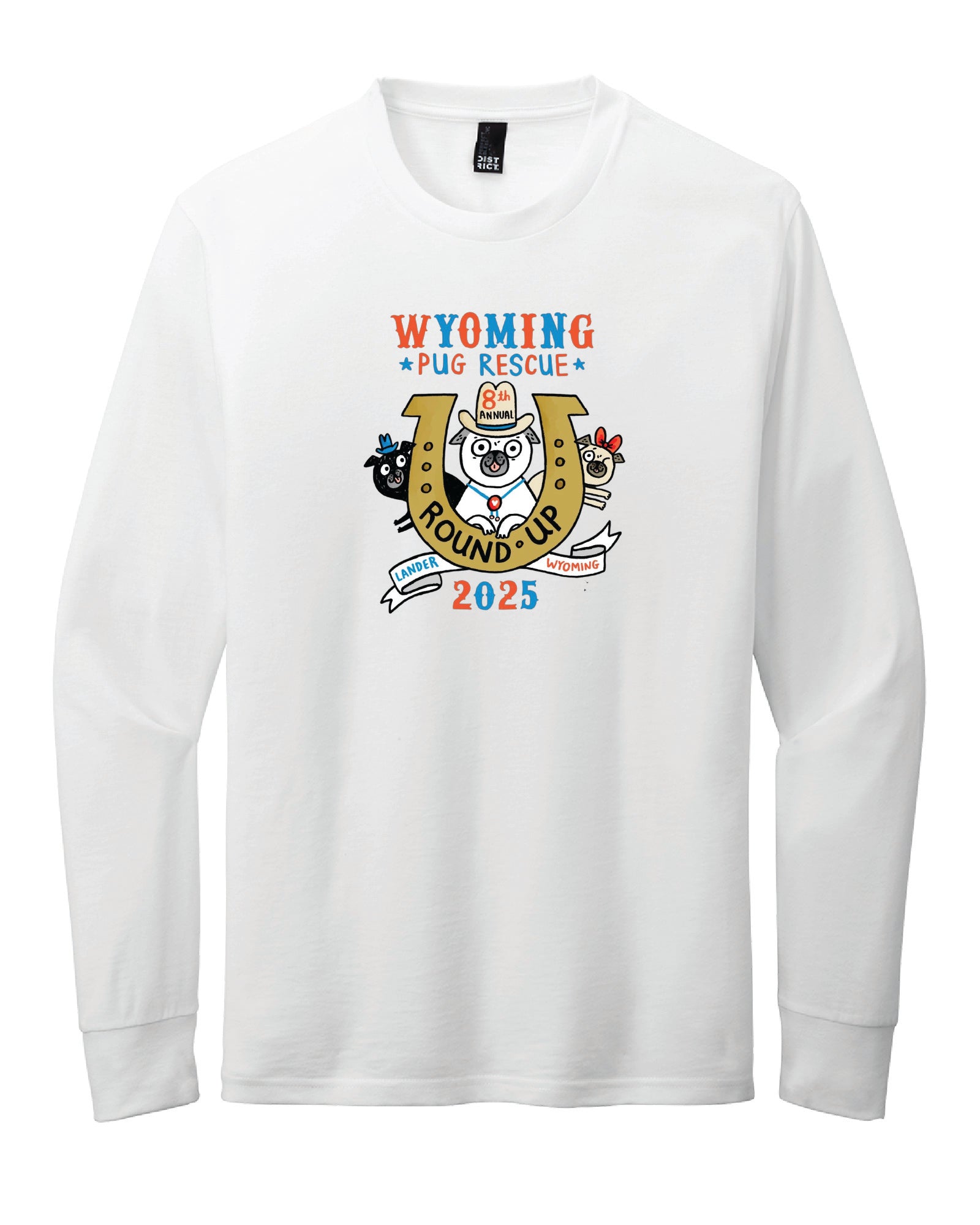 Pug Rescue 2025 Long Sleeve Shirt