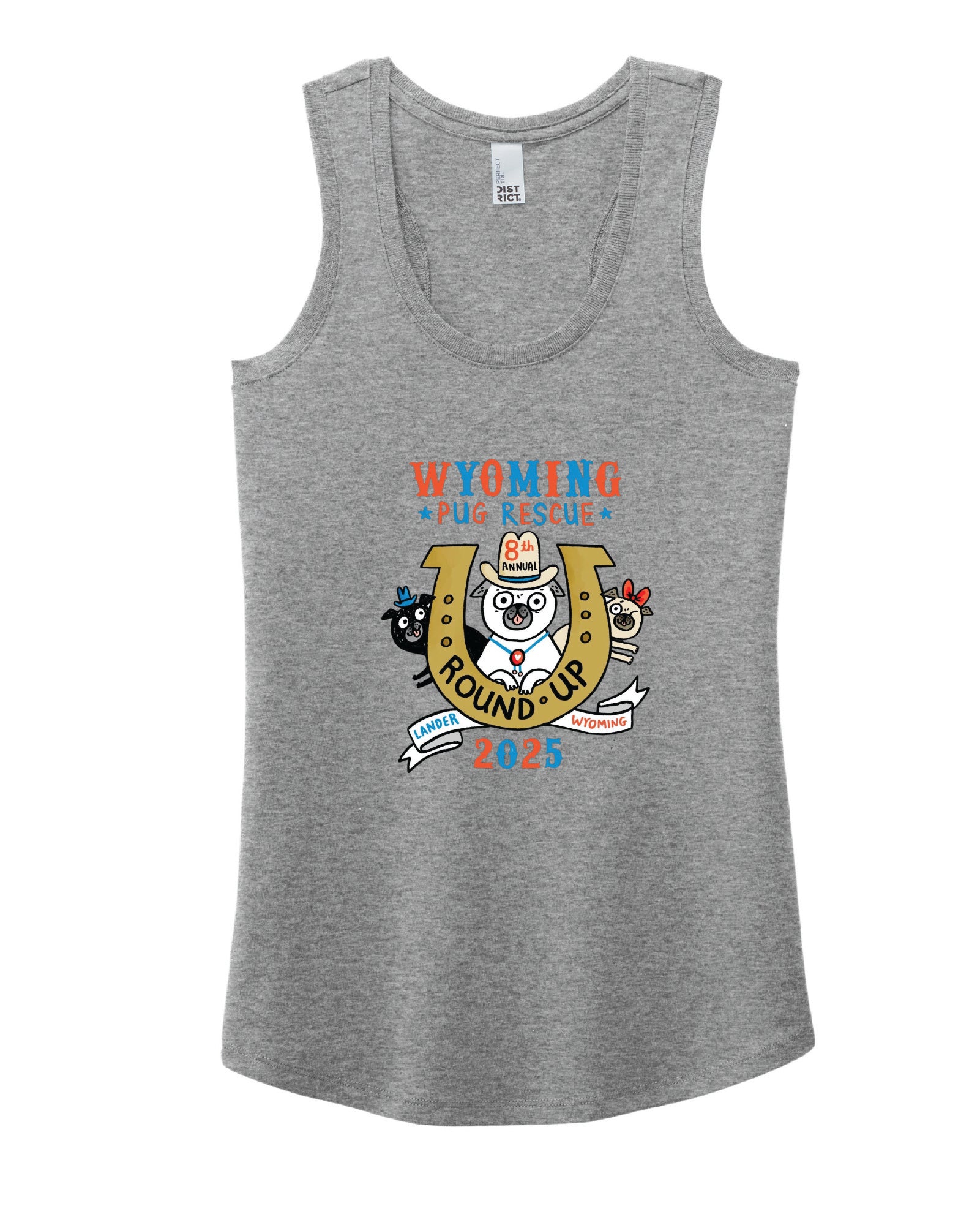 Pug Rescue 2025 Tank Top
