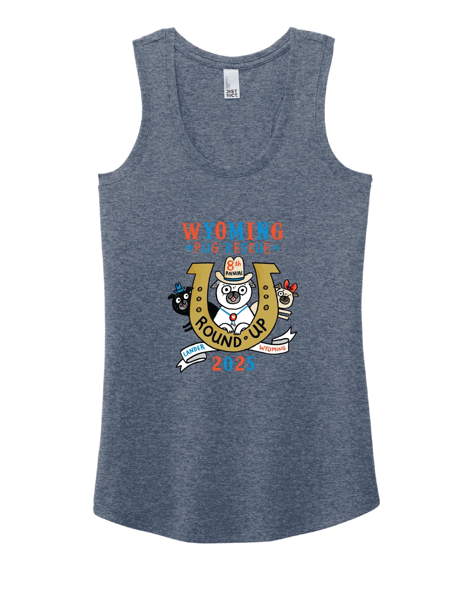 Pug Rescue 2025 Tank Top