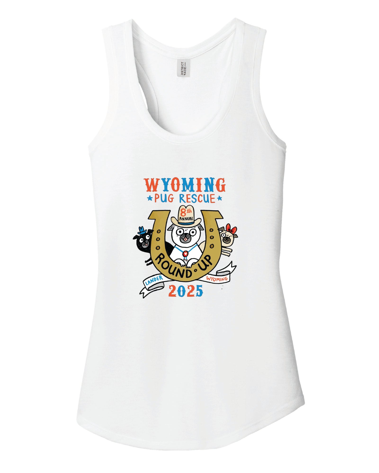 Pug Rescue 2025 Tank Top