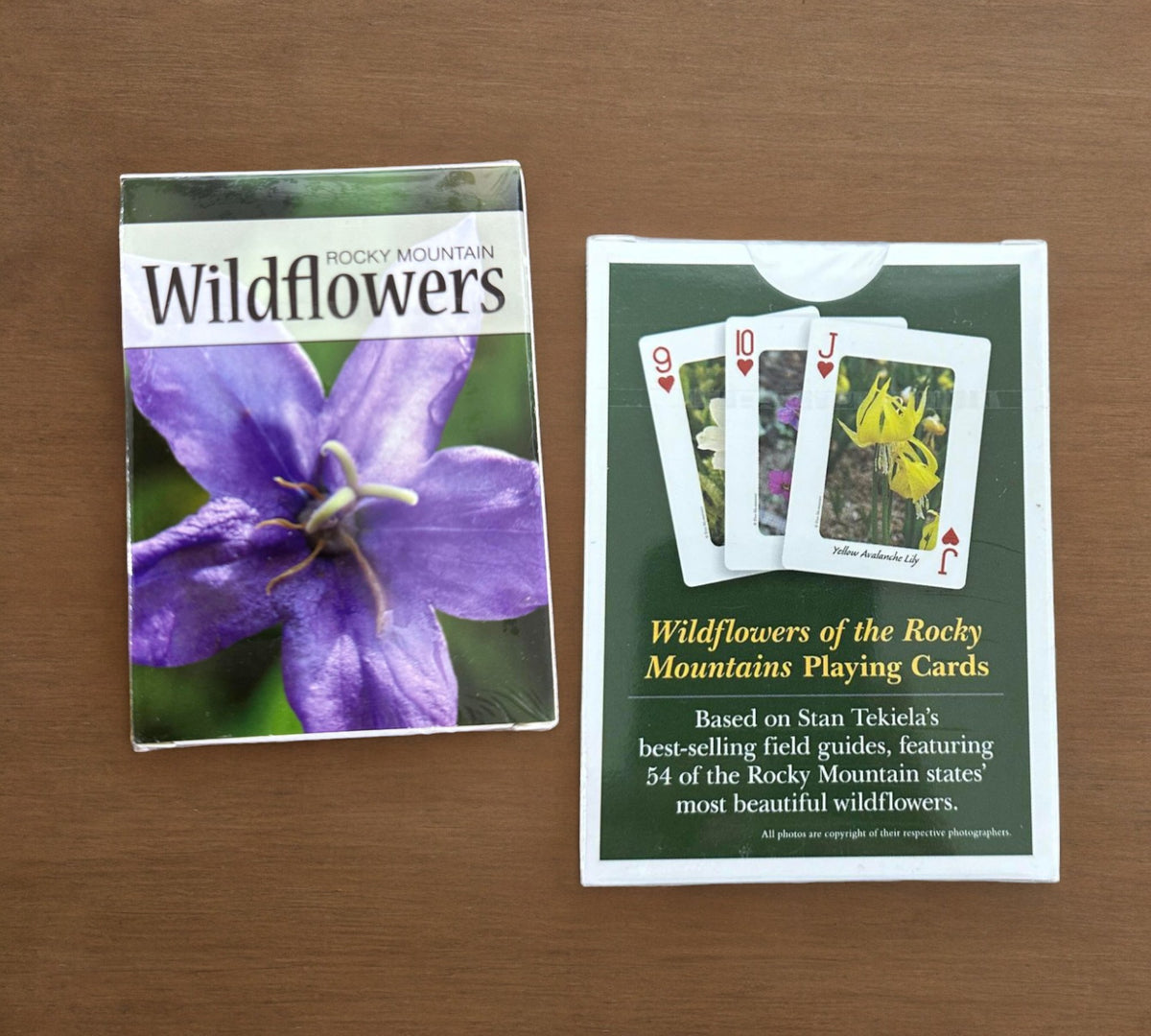 Rocky Mountain Wildflowers Playing Cards