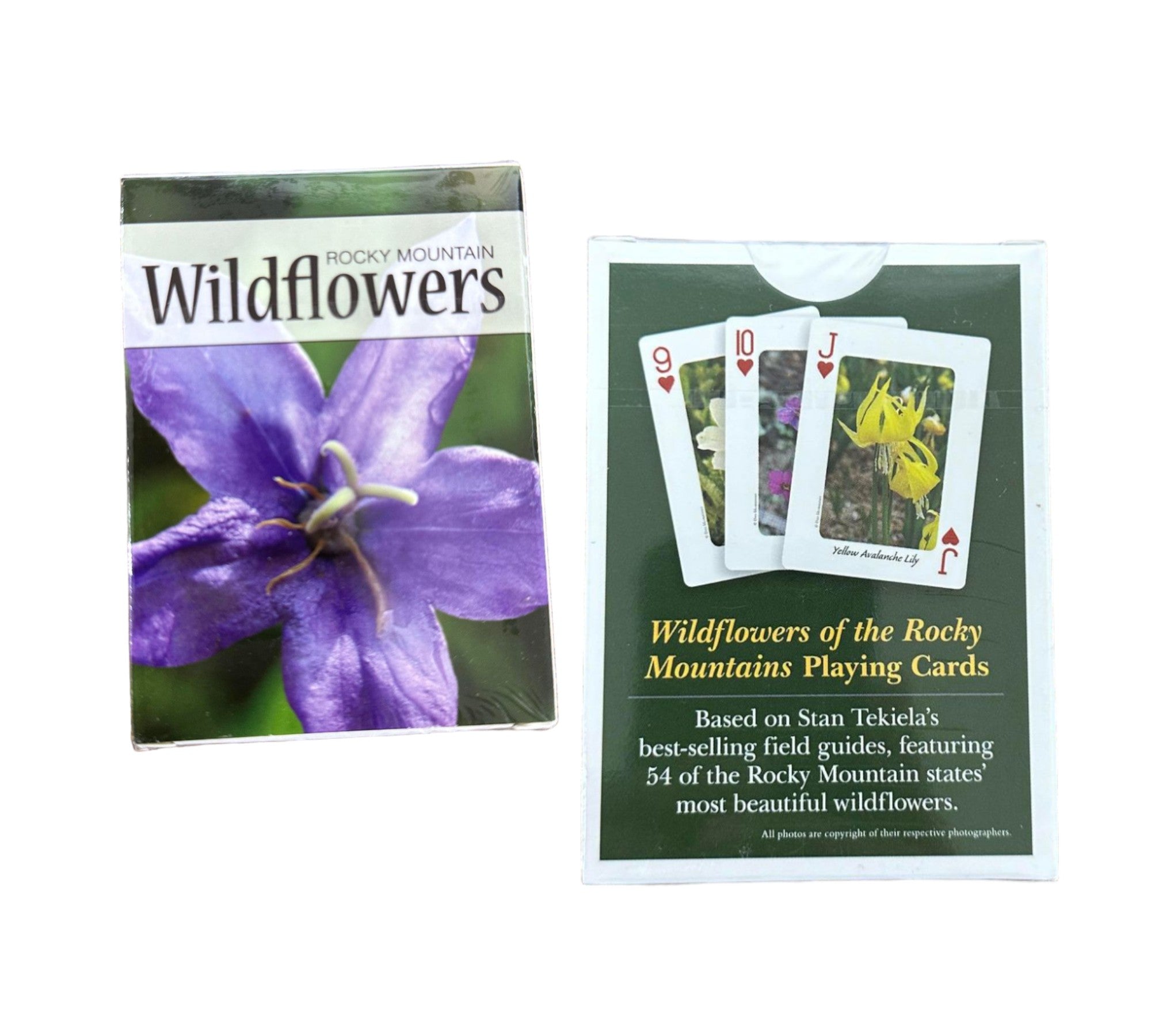 Rocky Mountain Wildflowers Playing Cards