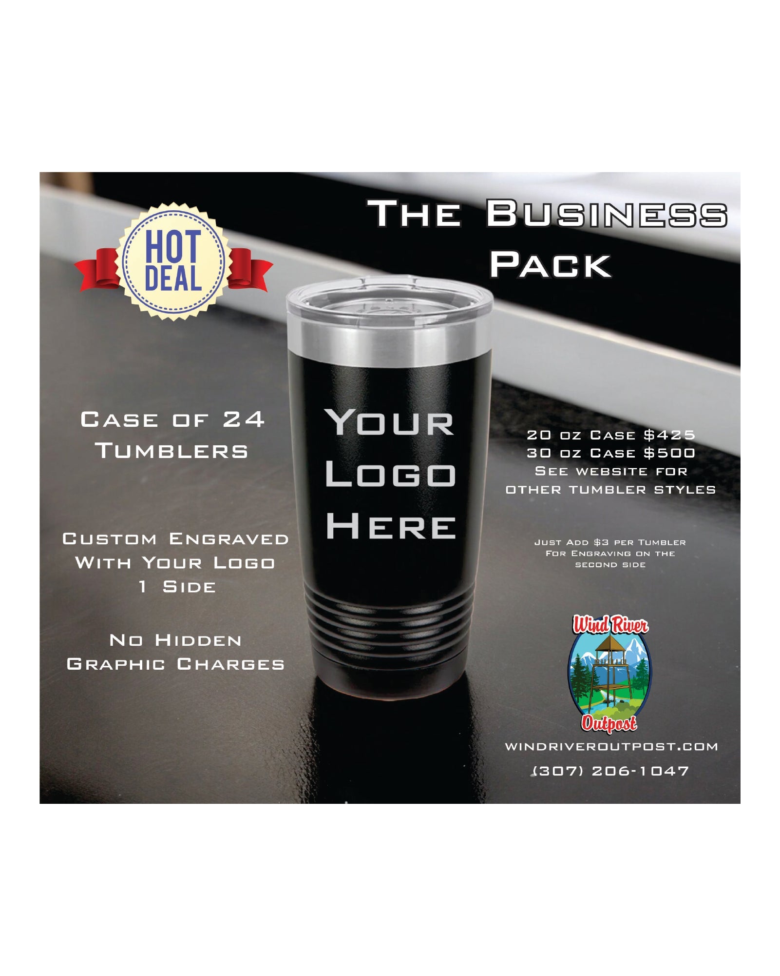 Business Pack of 24 Tumbler