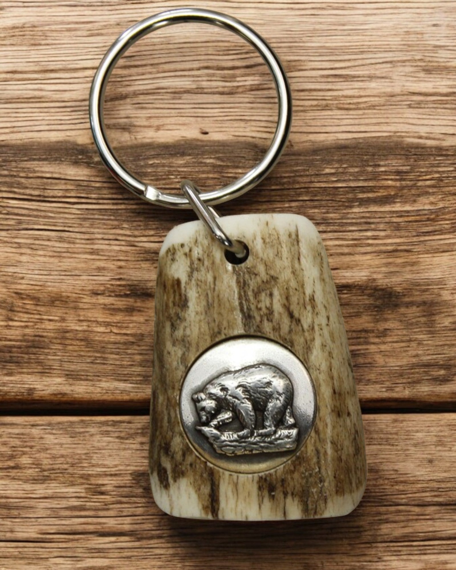 Bear- Antler Keychain