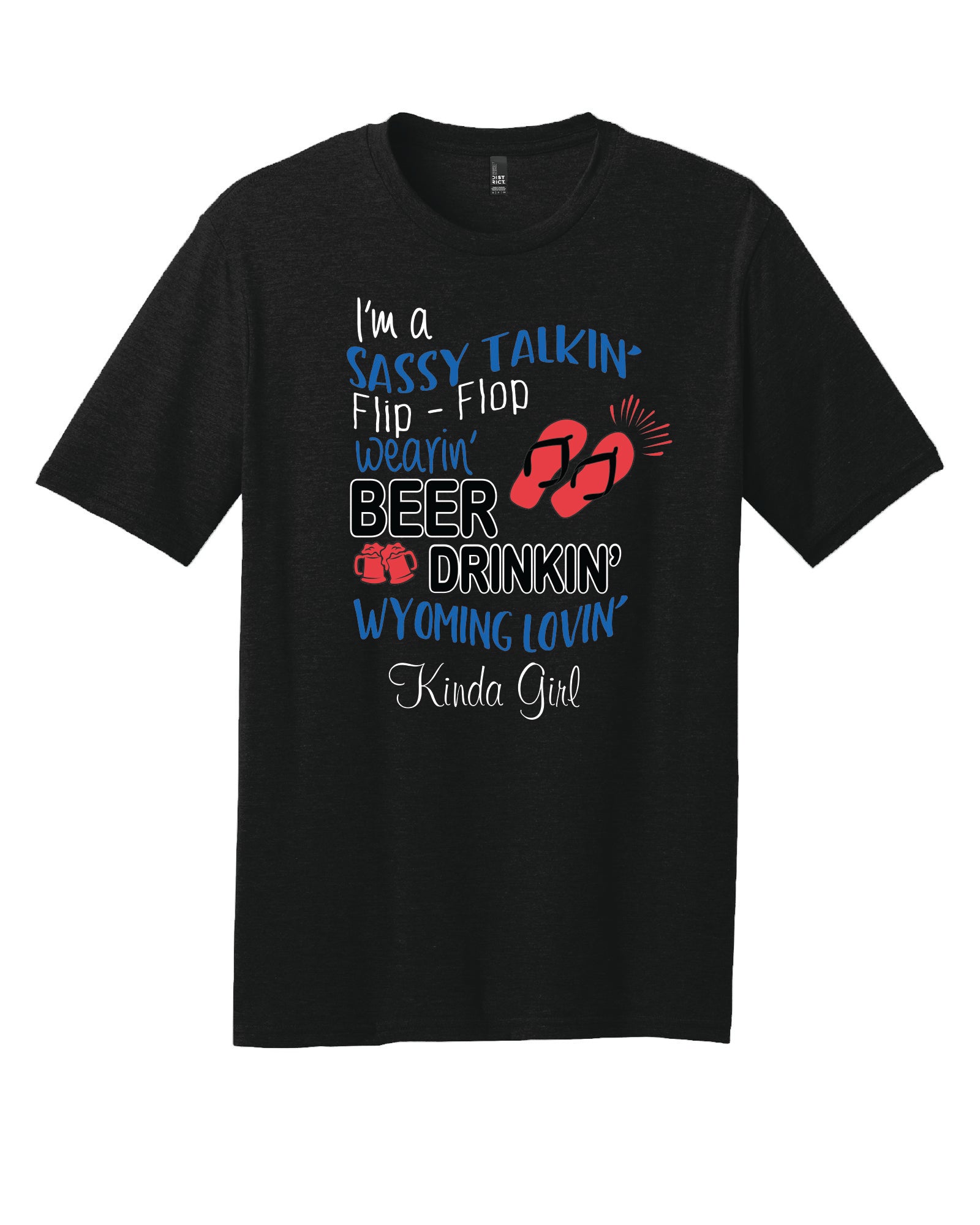 Wyoming Beer Drinking Girl