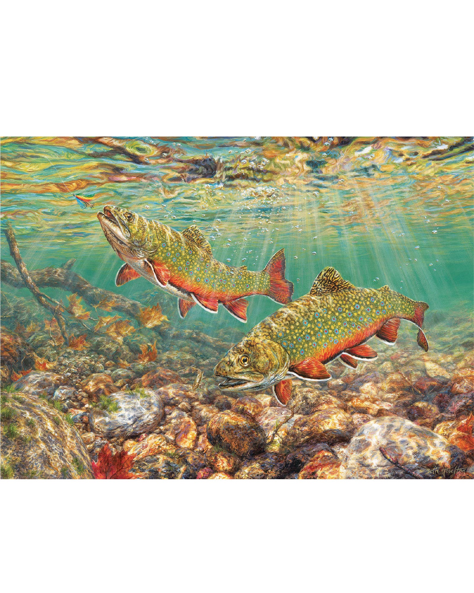 Brook Trout 1000pc puzzle