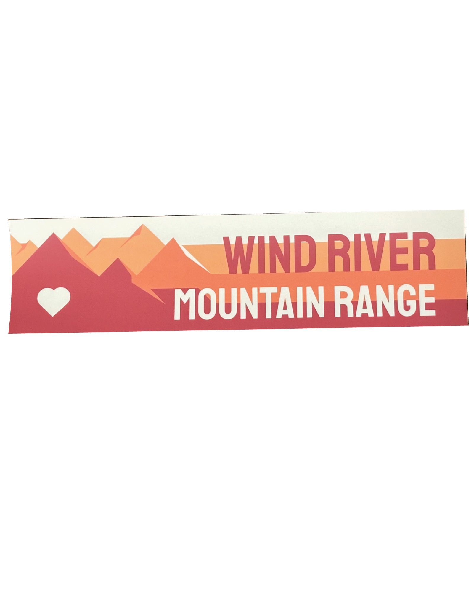 Wind River Range Bumper Sticker