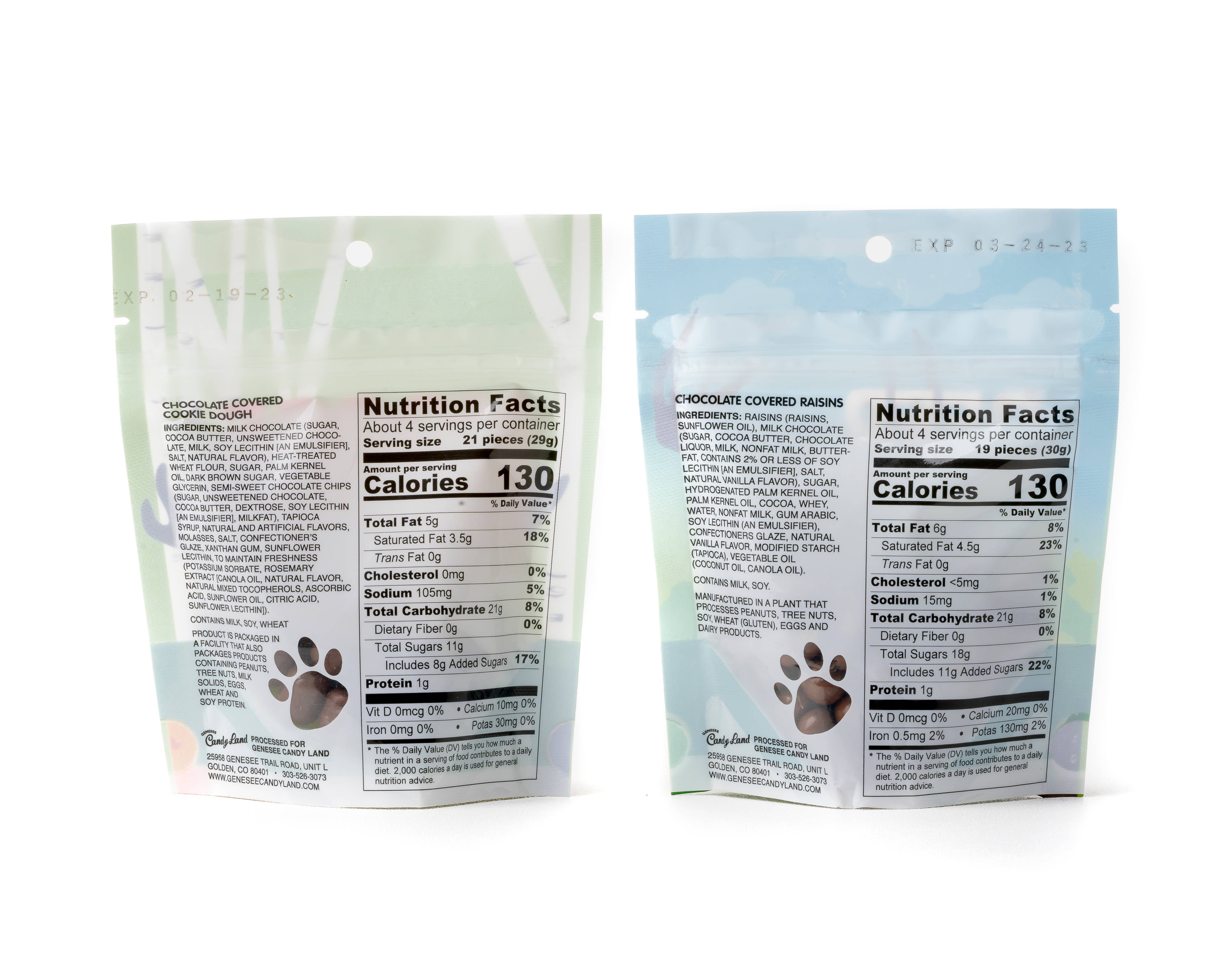 Bighorn Sheep Treats (chocolate covered raisins)