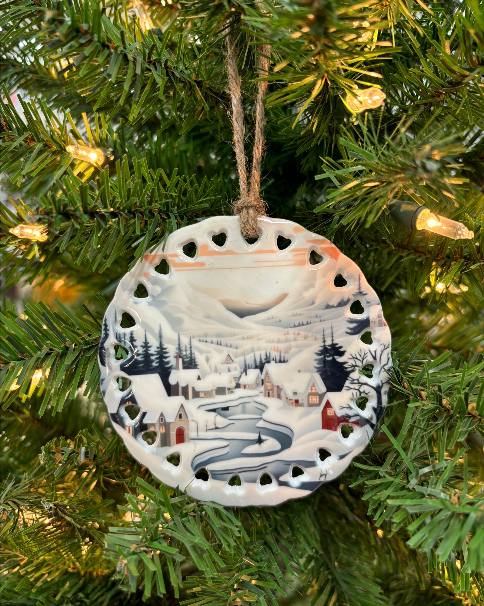 Wonderland Ceramic Ornament