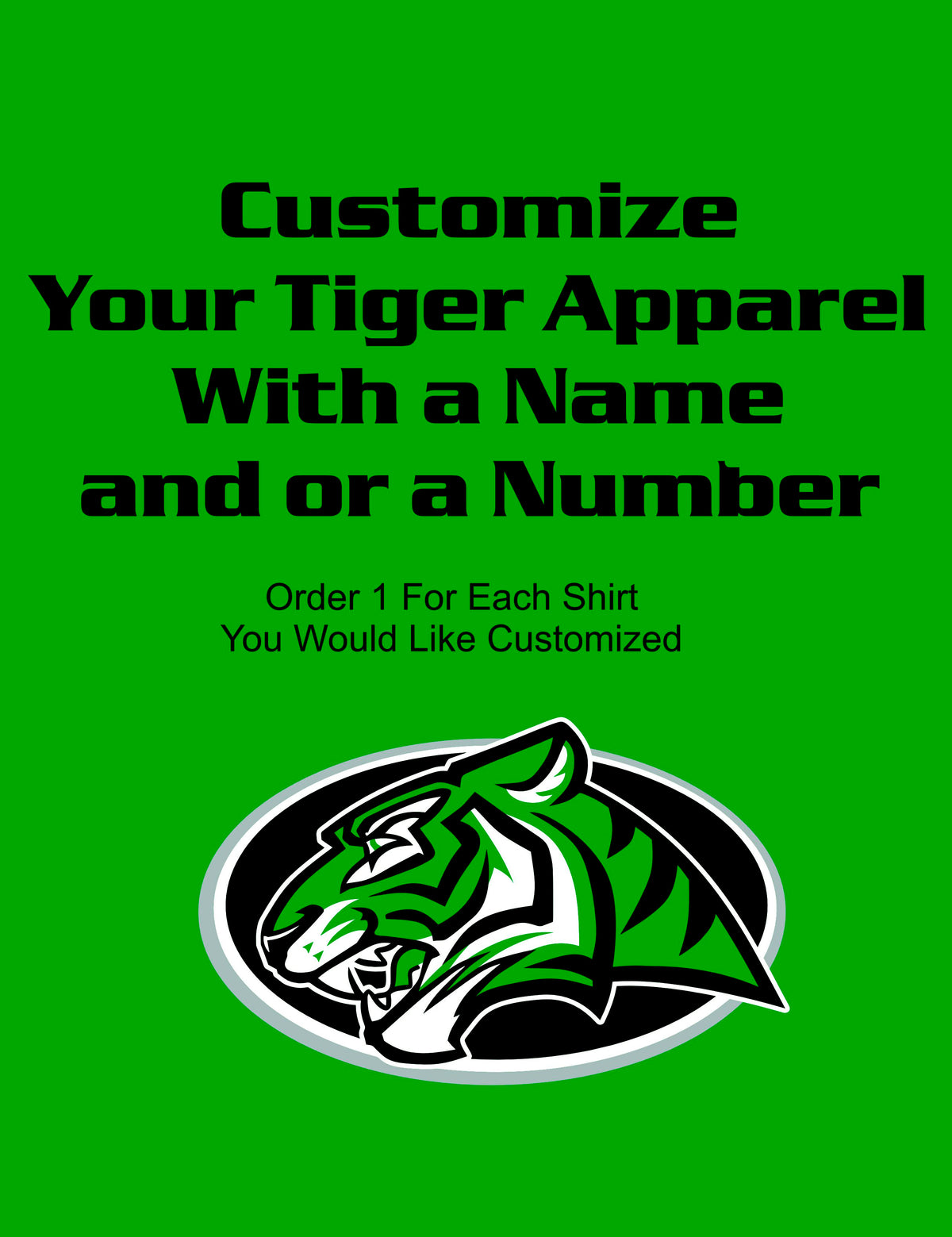 Lander Tiger Apparel Customization Addon