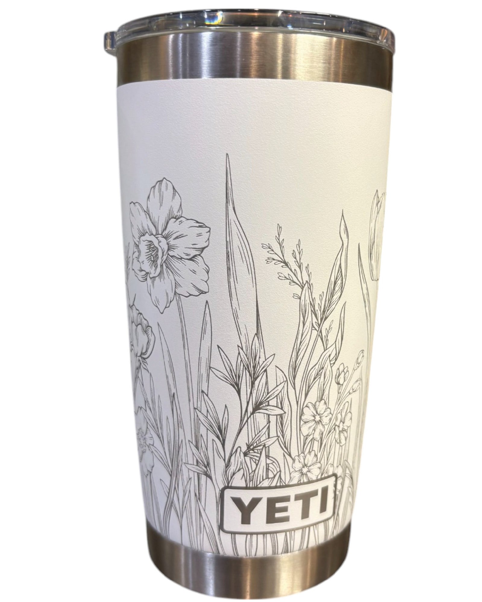 Daffodil Flower Yeti Rambler