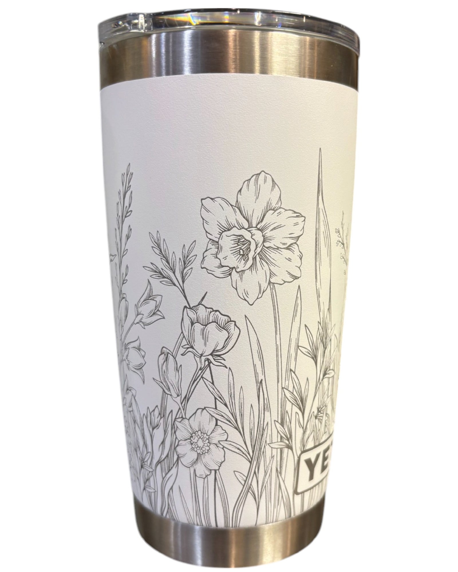 Daffodil Flower Yeti Rambler