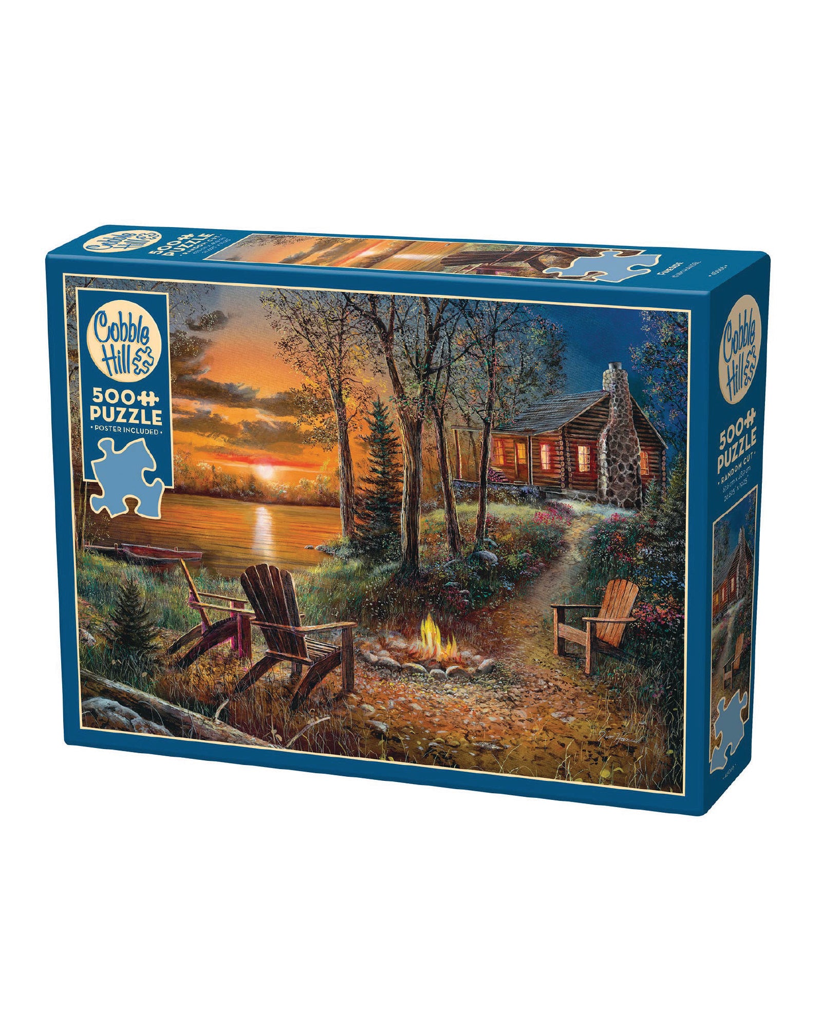 Fireside 500pc puzzle