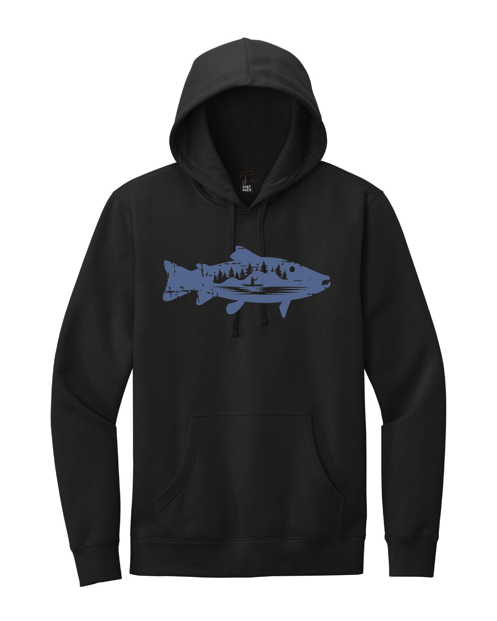 Trout Fly Fisherman Hoodie