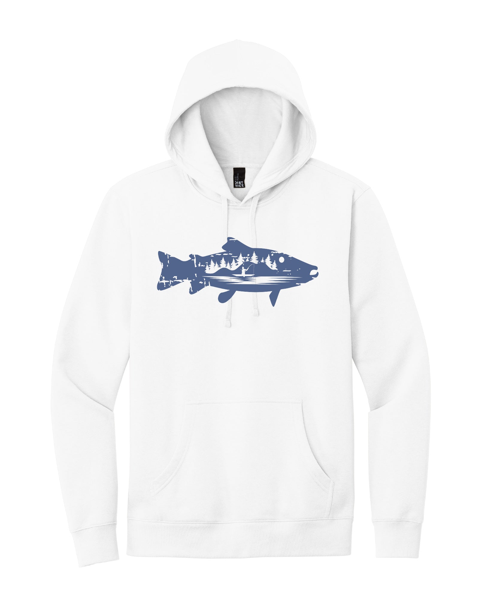 Trout Fly Fisherman Hoodie