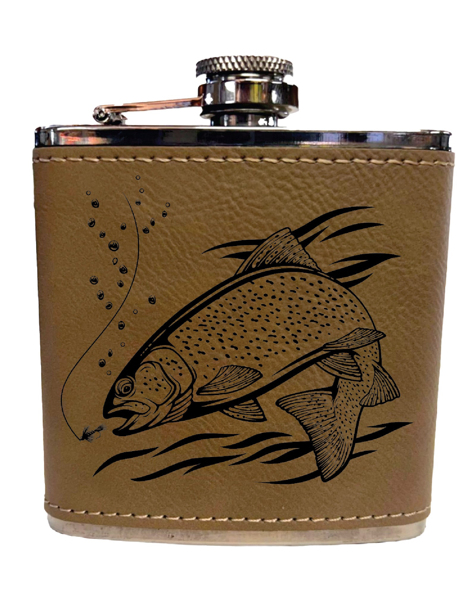 Rainbow Trout Flask