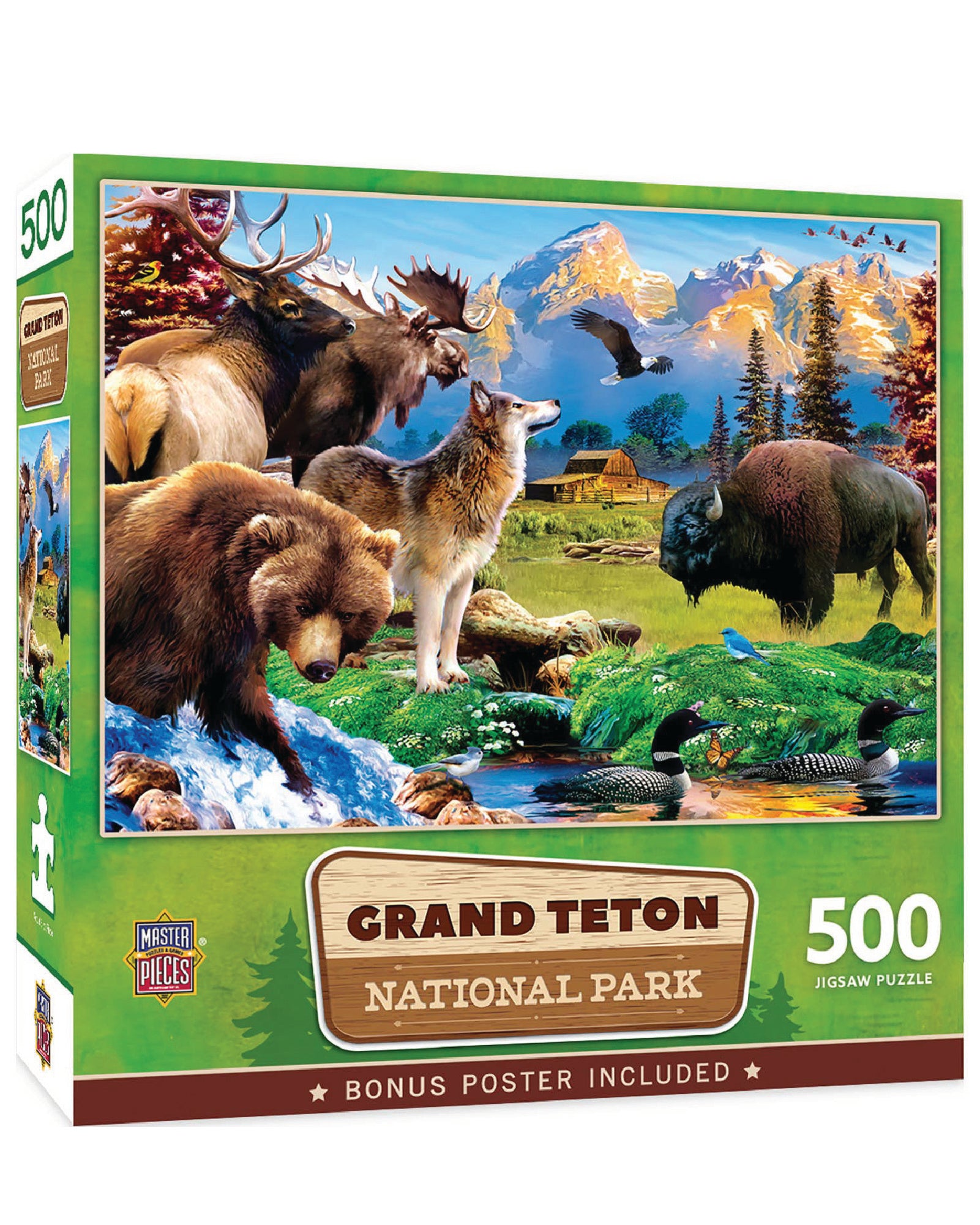 Grand Teton National Park 500 Piece Puzzle