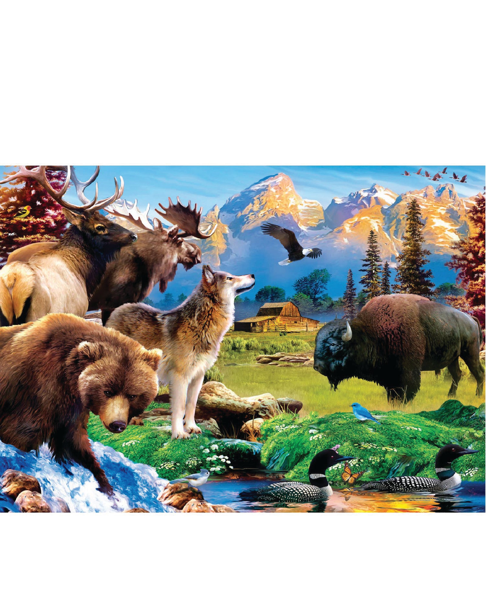 Grand Teton National Park 500 Piece Puzzle