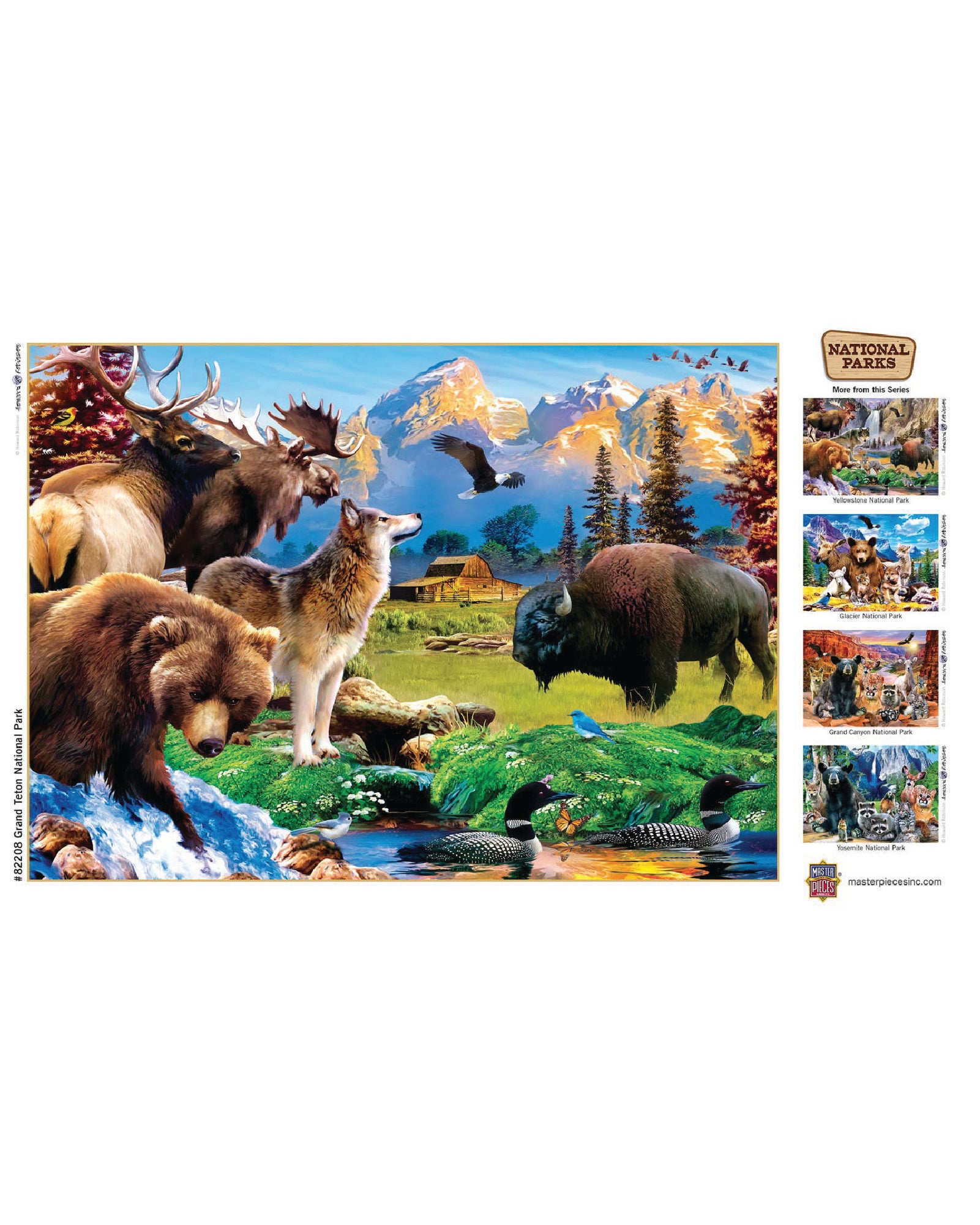 Grand Teton National Park 500 Piece Puzzle