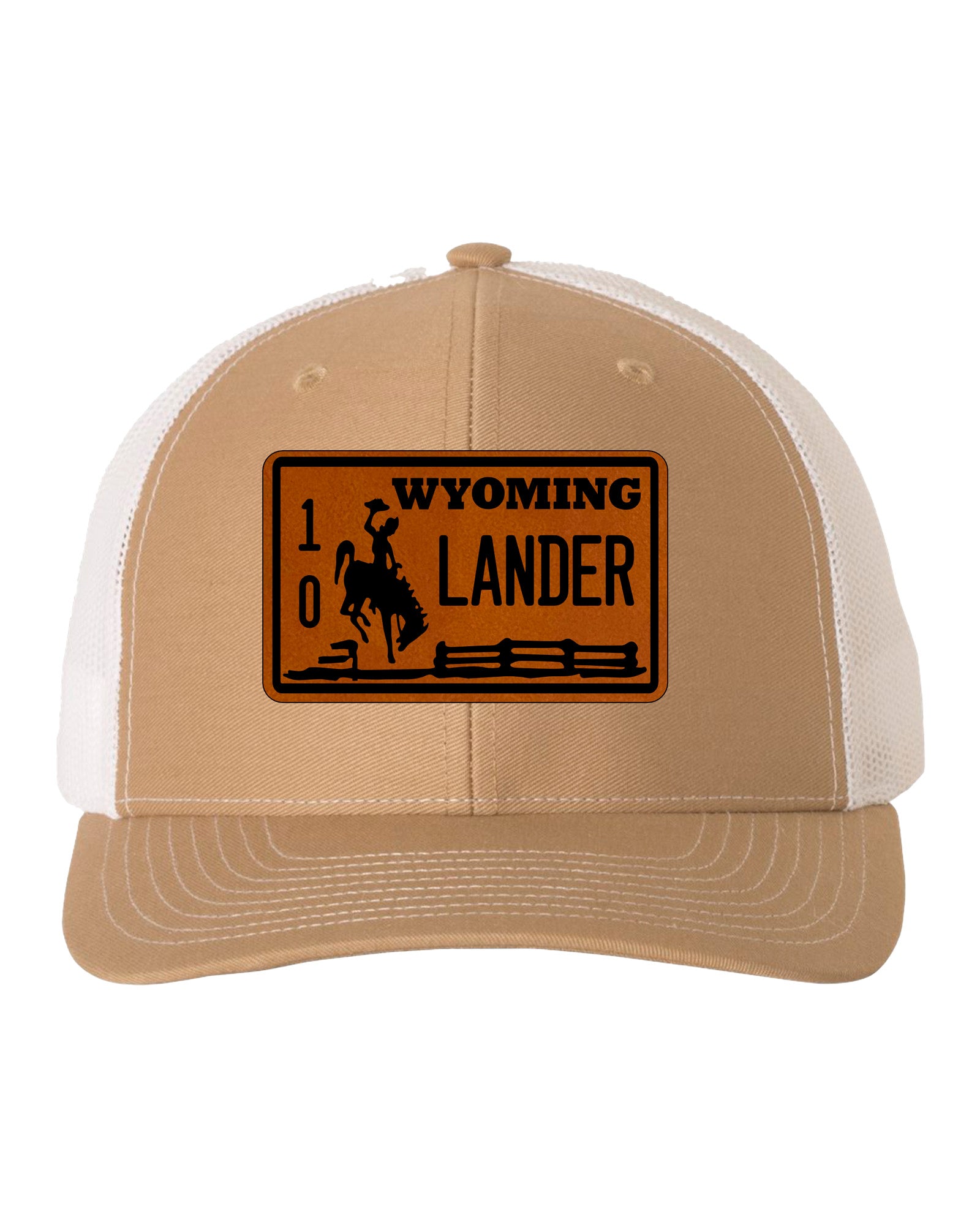 Wyoming License Plate Hat- Customizable