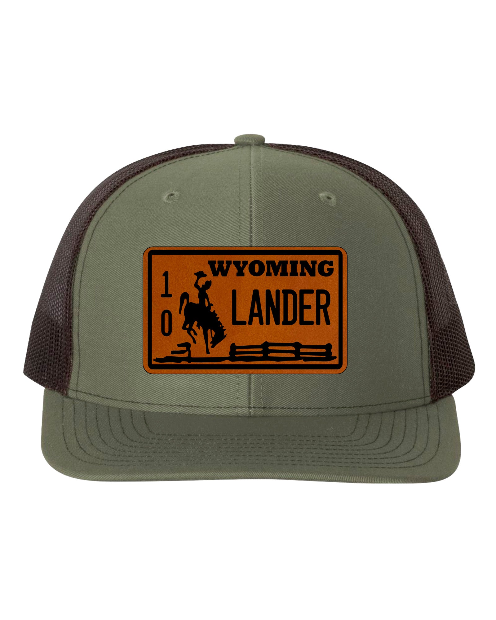 Wyoming License Plate Hat- Customizable