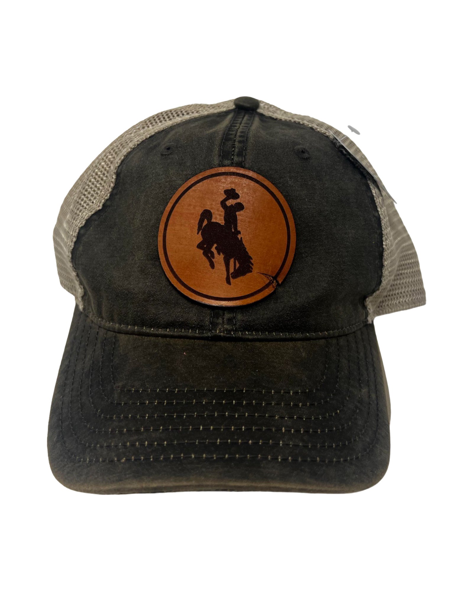 Full Grain Leather Steamboat Hat