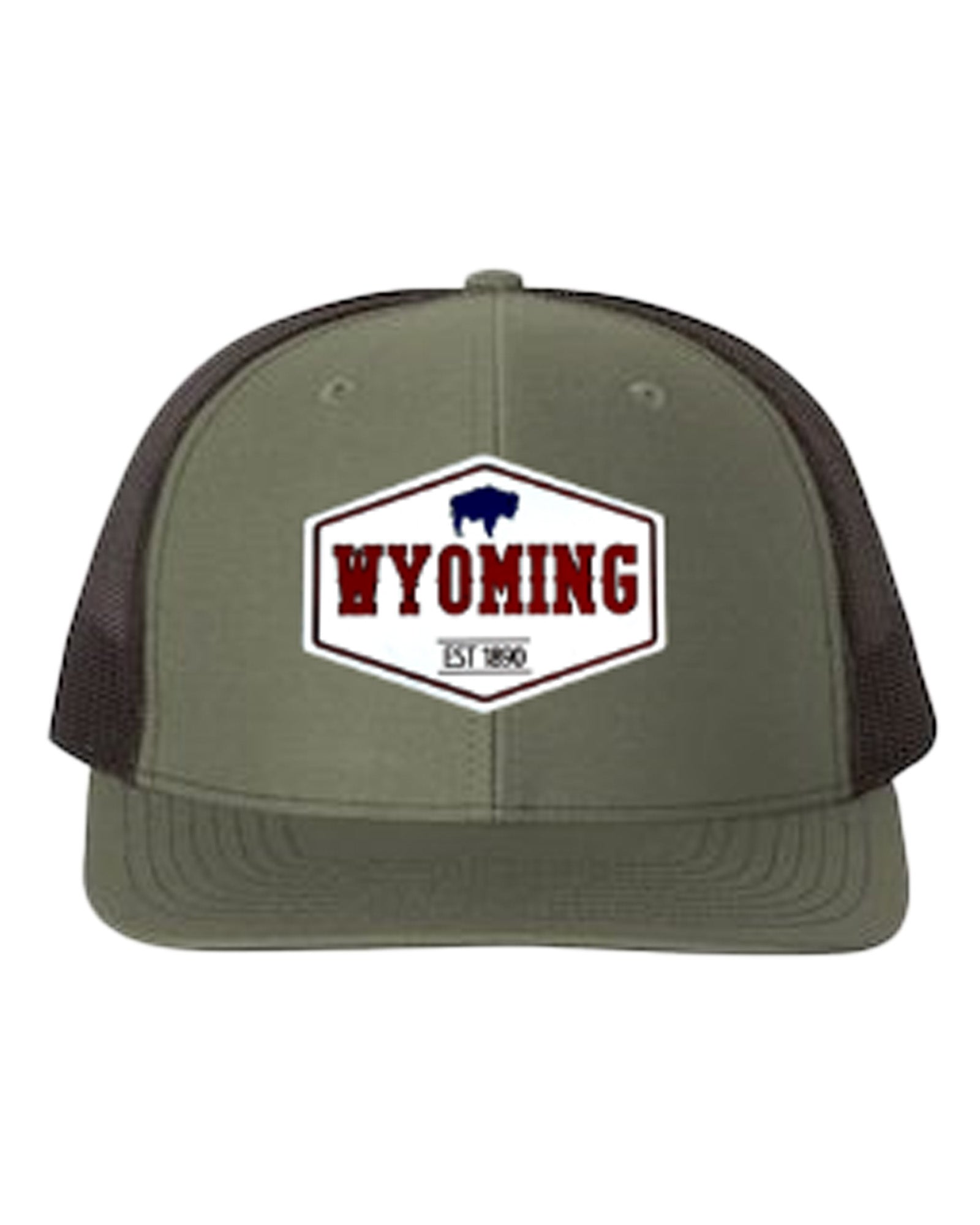 Wyoming Established 1890 Acrylic Trucker Hat