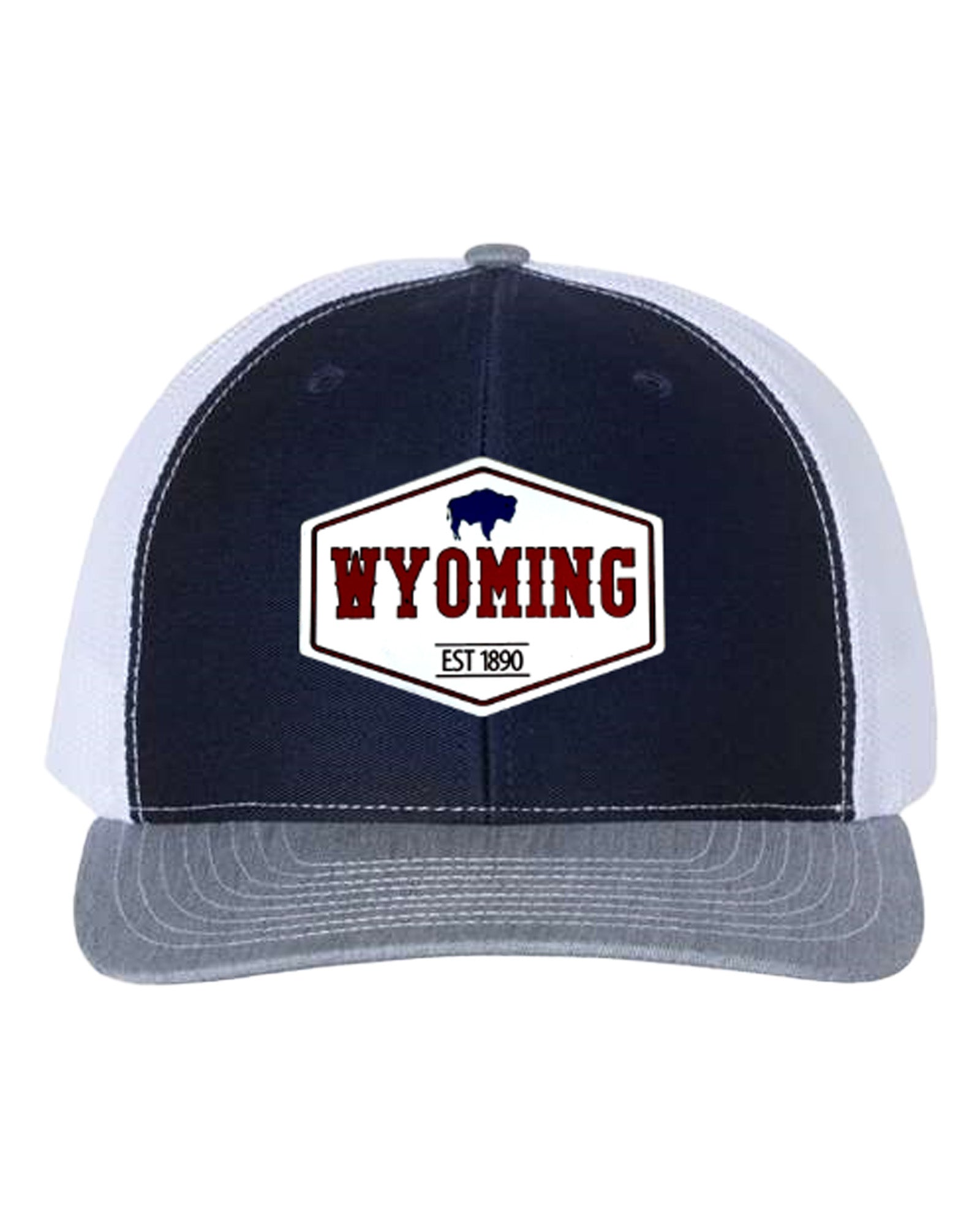 Wyoming Established 1890 Acrylic Trucker Hat