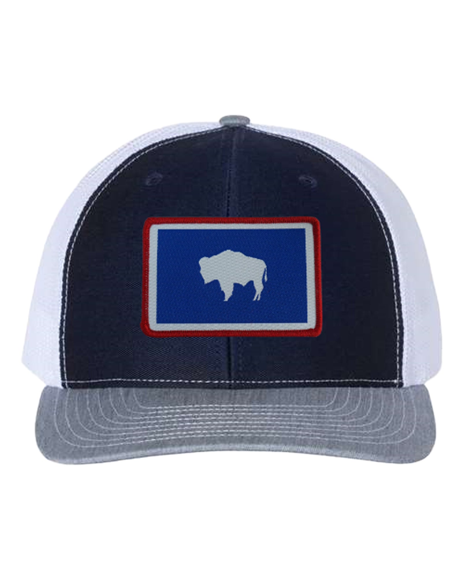 Wyoming State Flag Trucker Hat