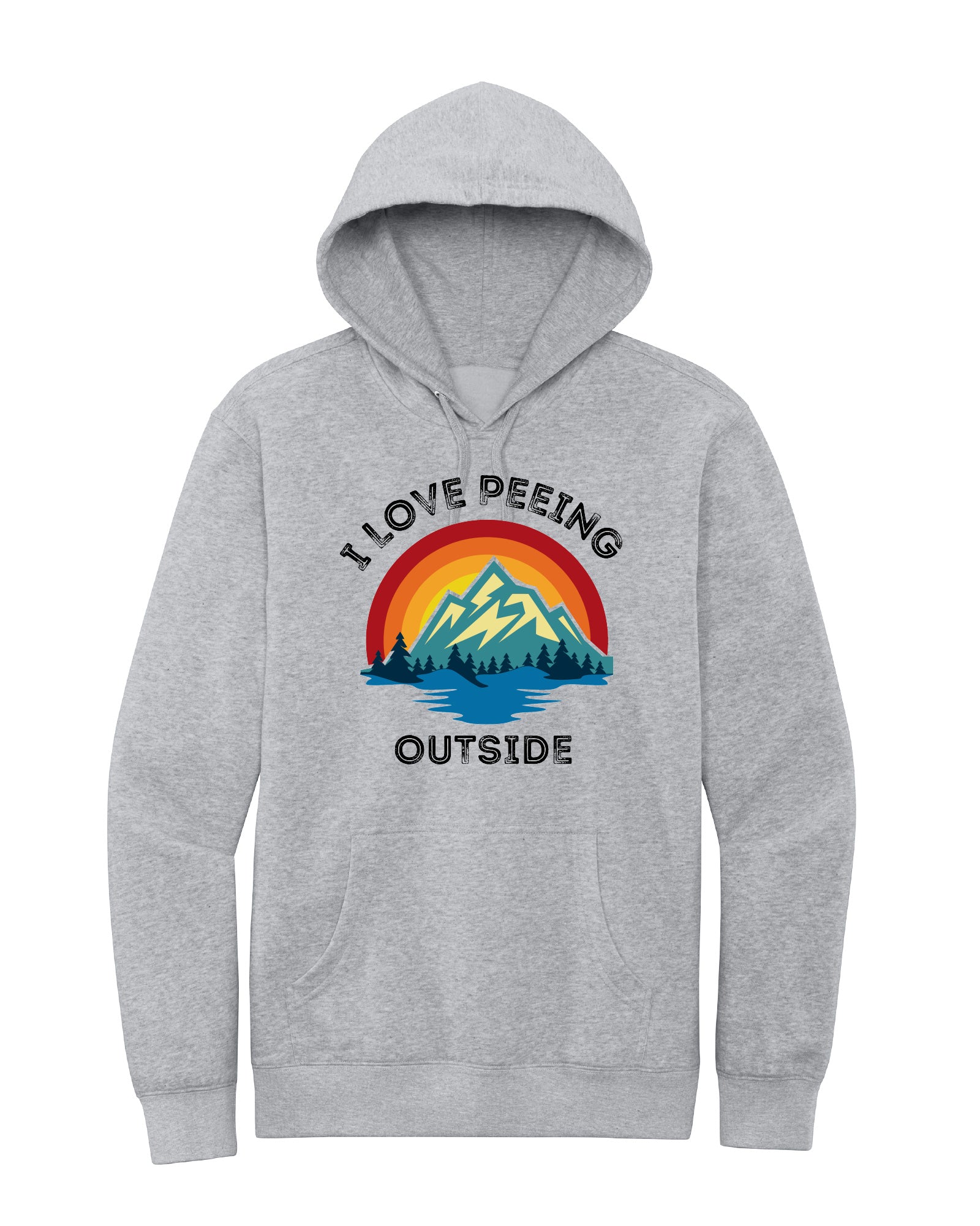 Retro Design "I love Peeing Outside"