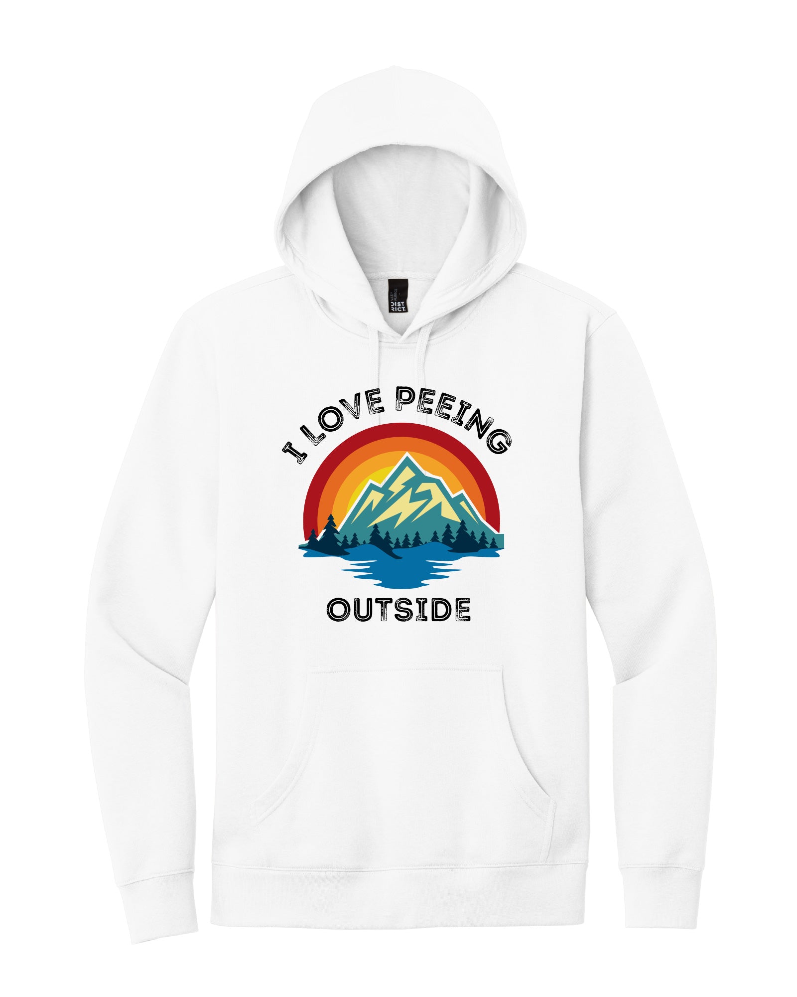 Retro Design "I love Peeing Outside"