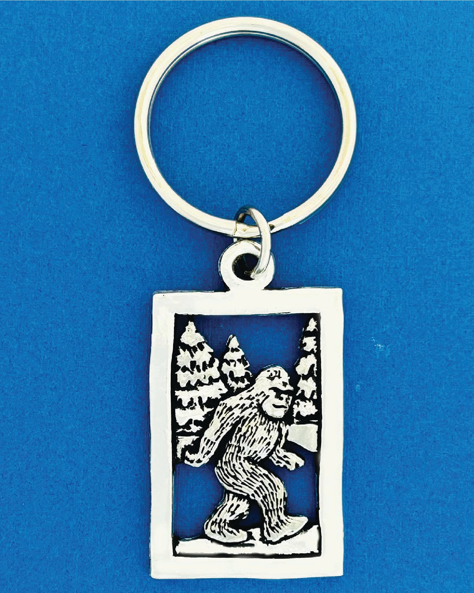 Bigfoot Keychain