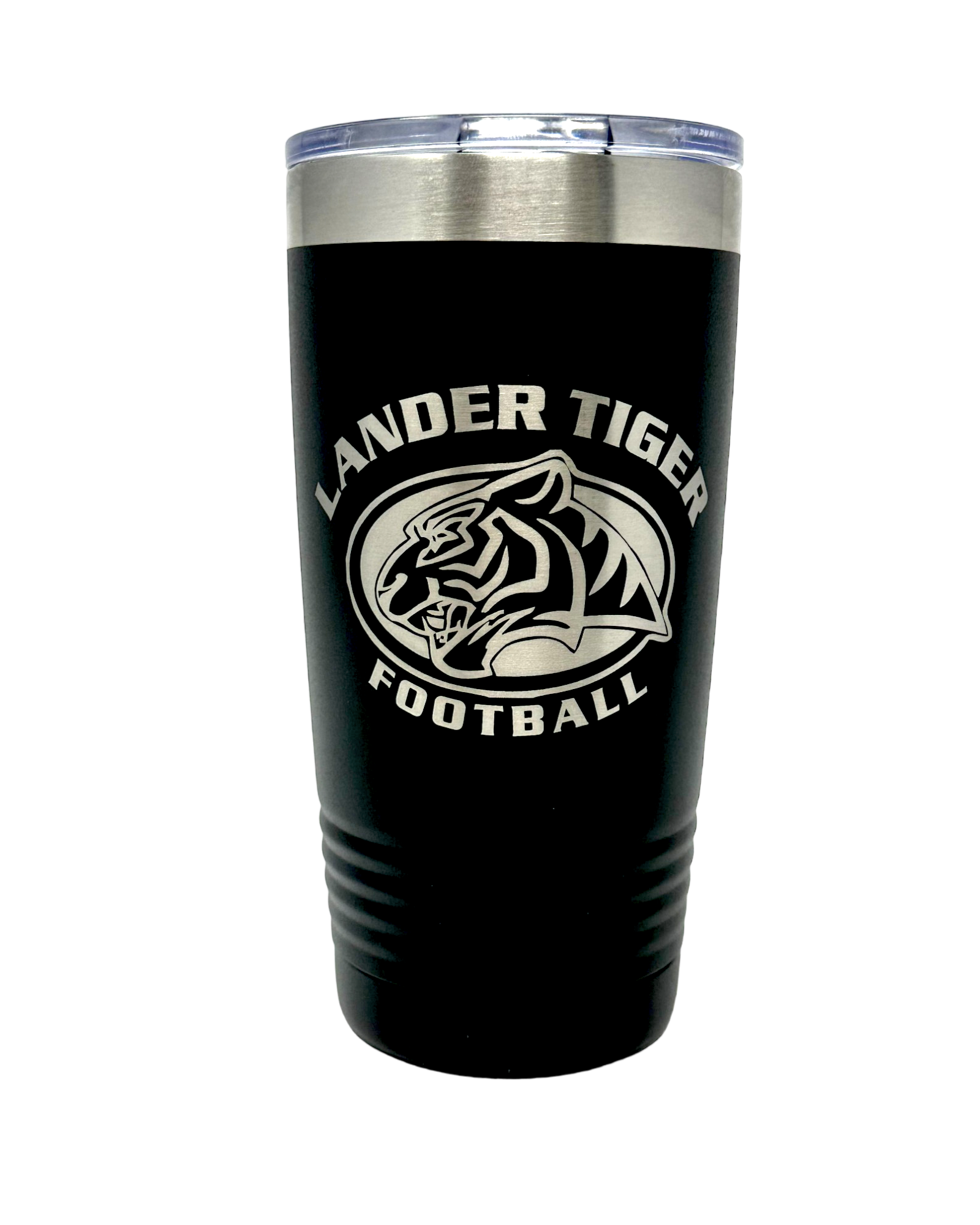 Lander Tiger Football Tumbler