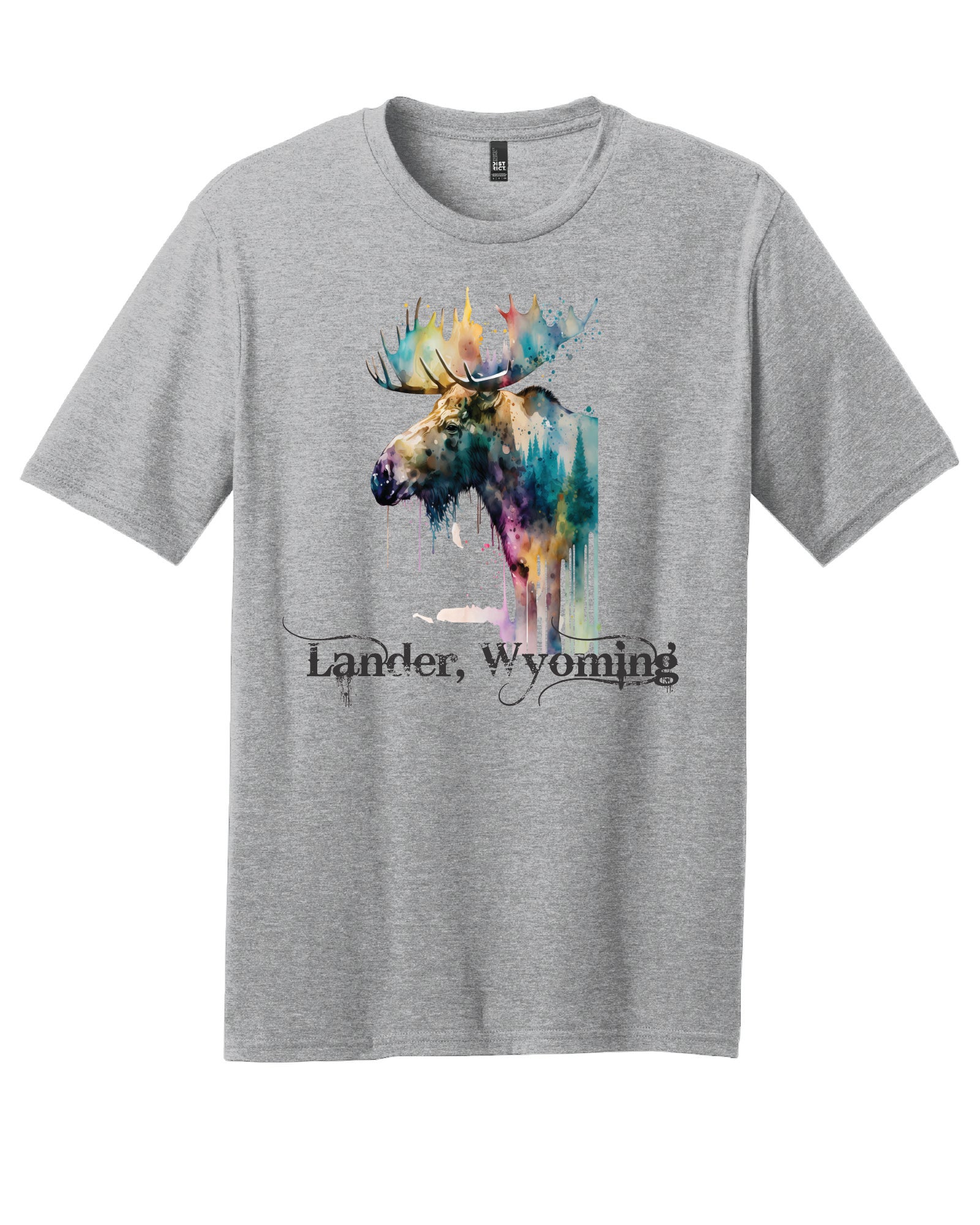 Lander WY Moose T-Shirt