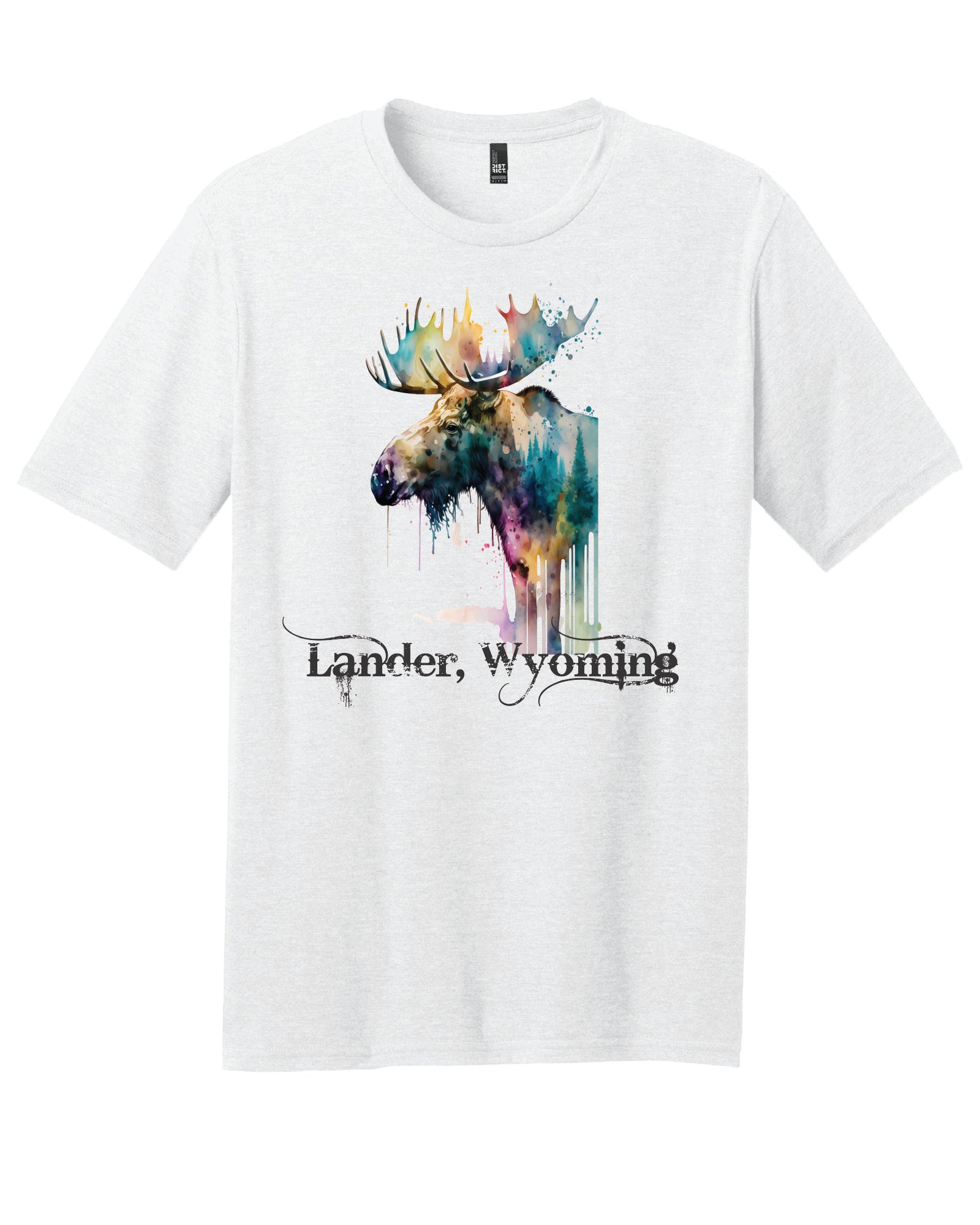 Lander WY Moose T-Shirt