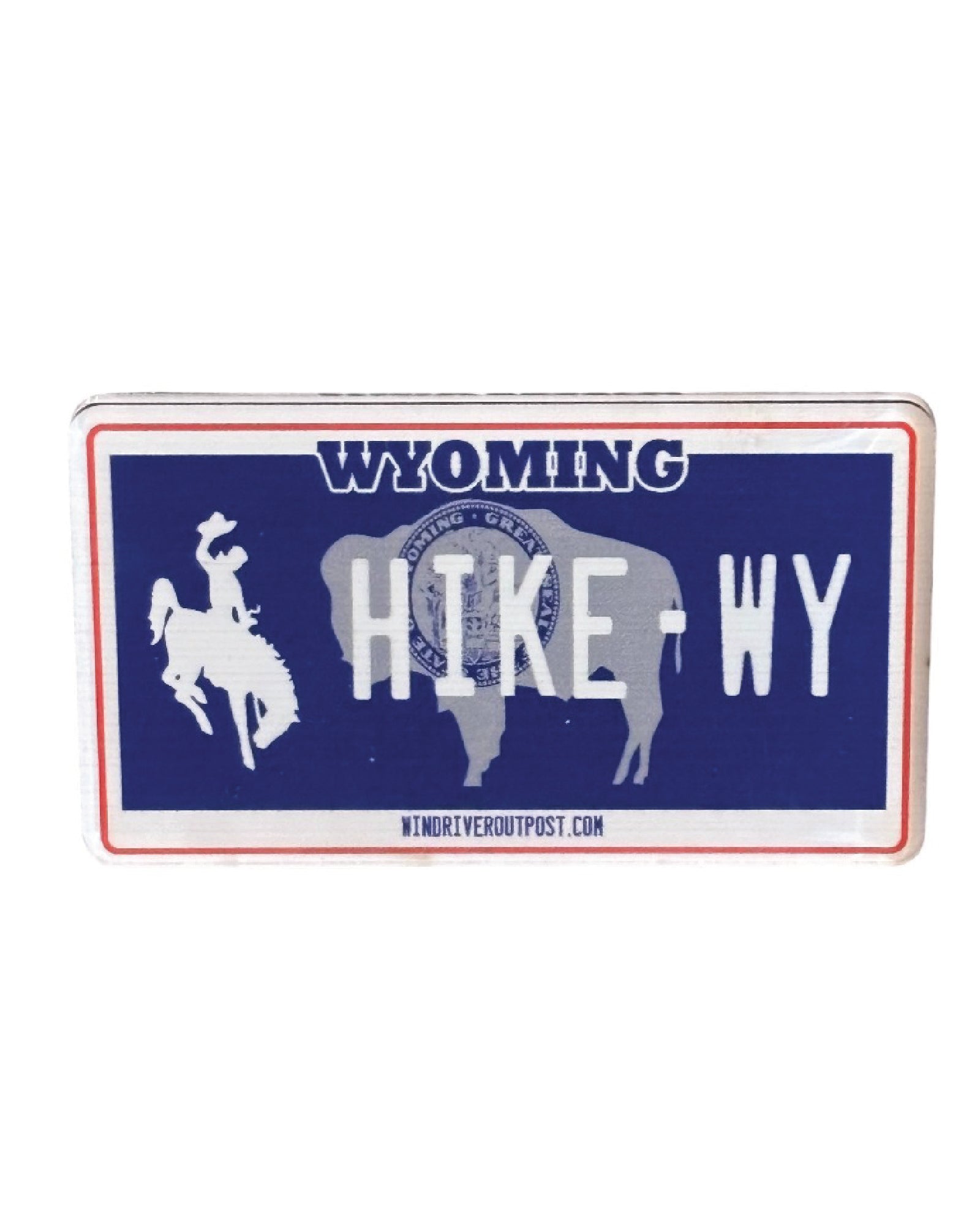 Hike Wyoming Magnet