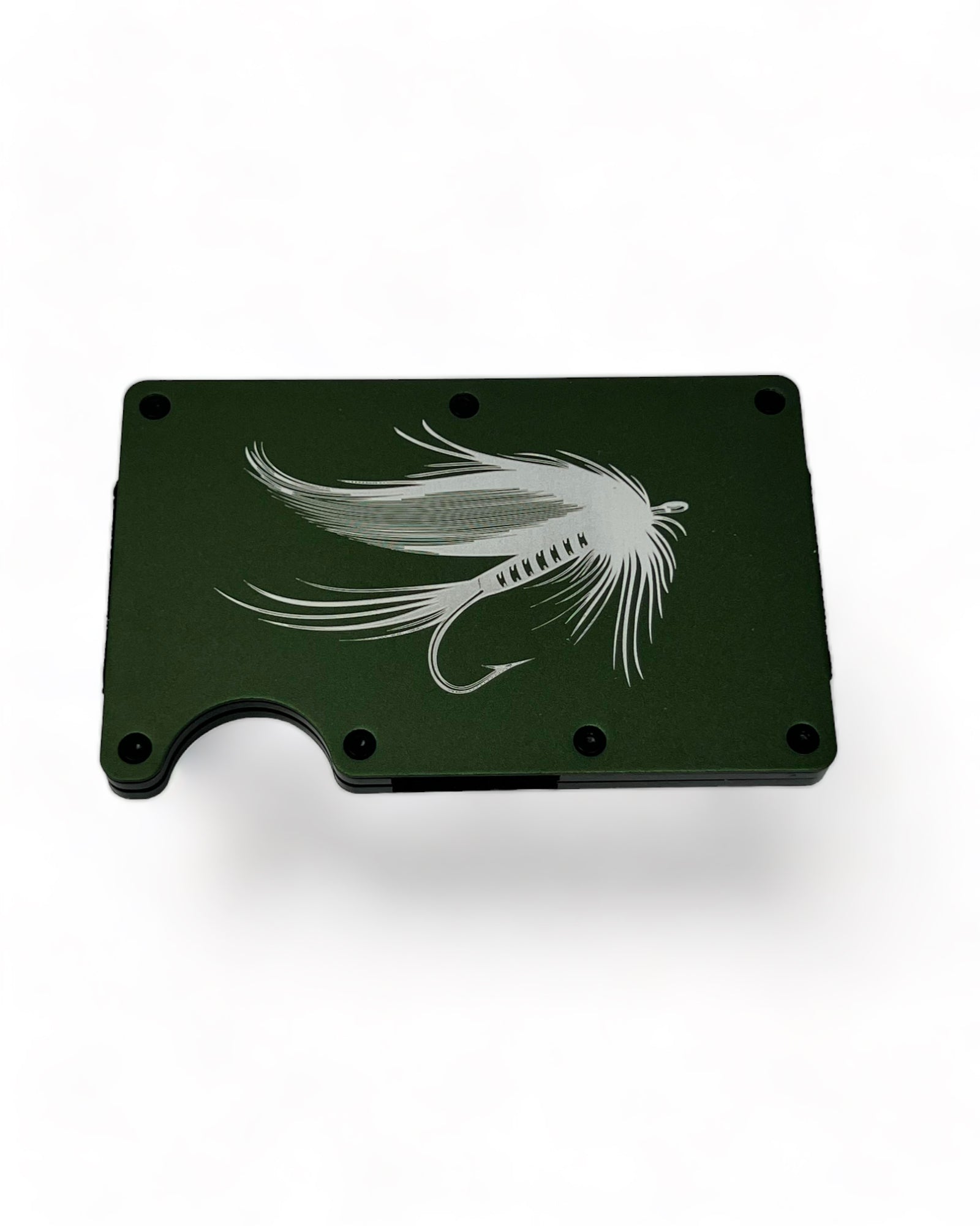 Fly Fishing RFID Wallet